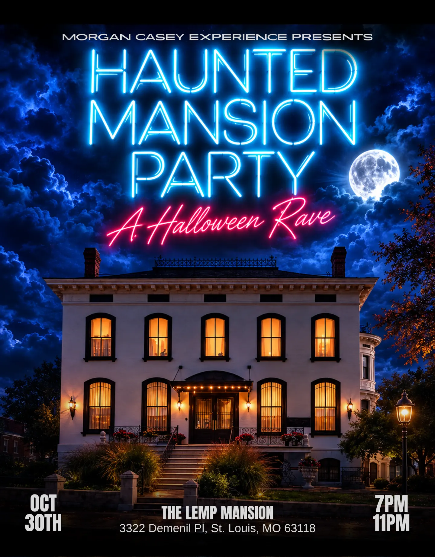 Haunted Mansion Party (Halloween Rave)