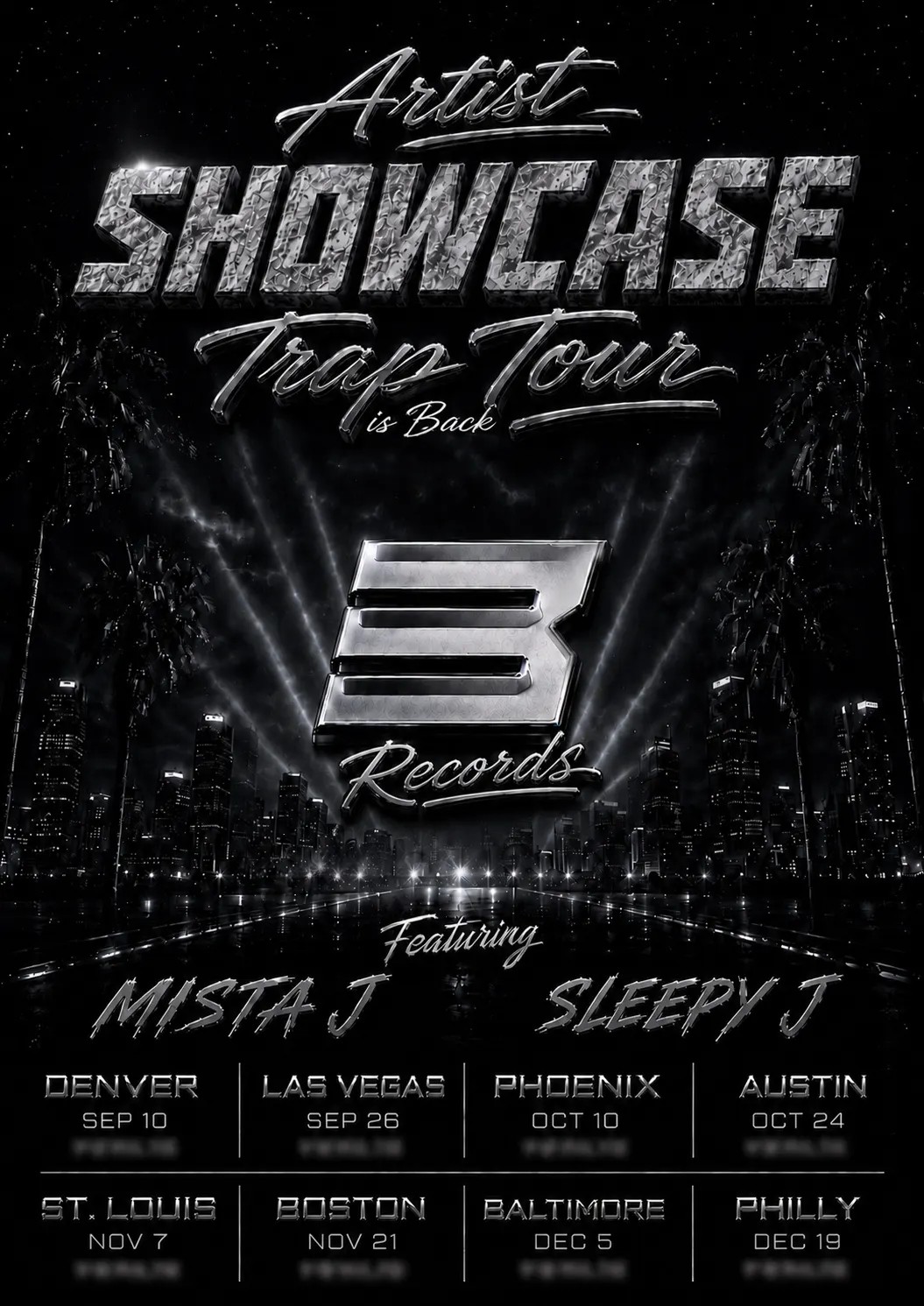 “TRAP IS BACK” Artist Showcase Tour - LAS VEGAS