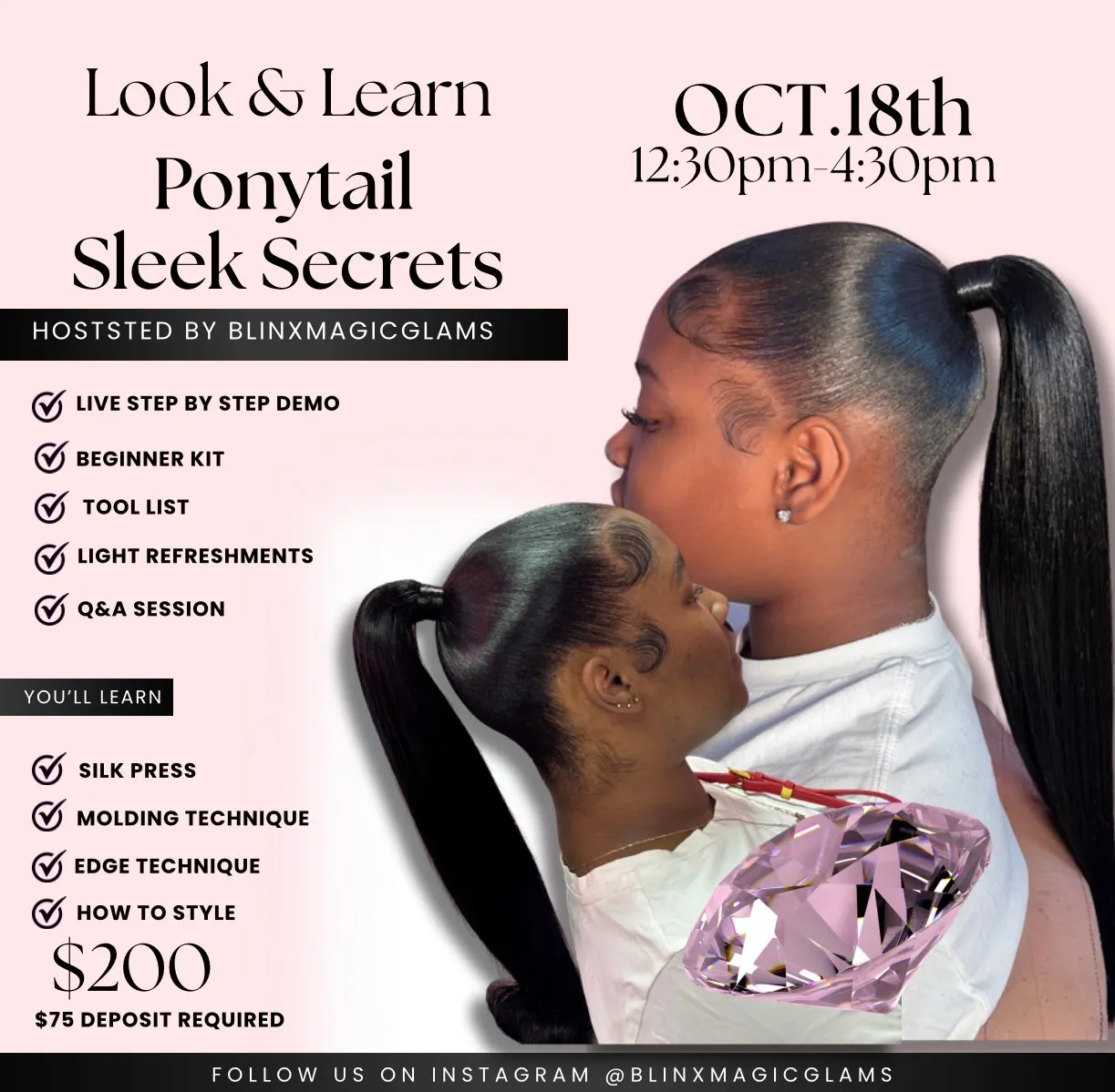 PONYTAIL SLEEK SECRETS