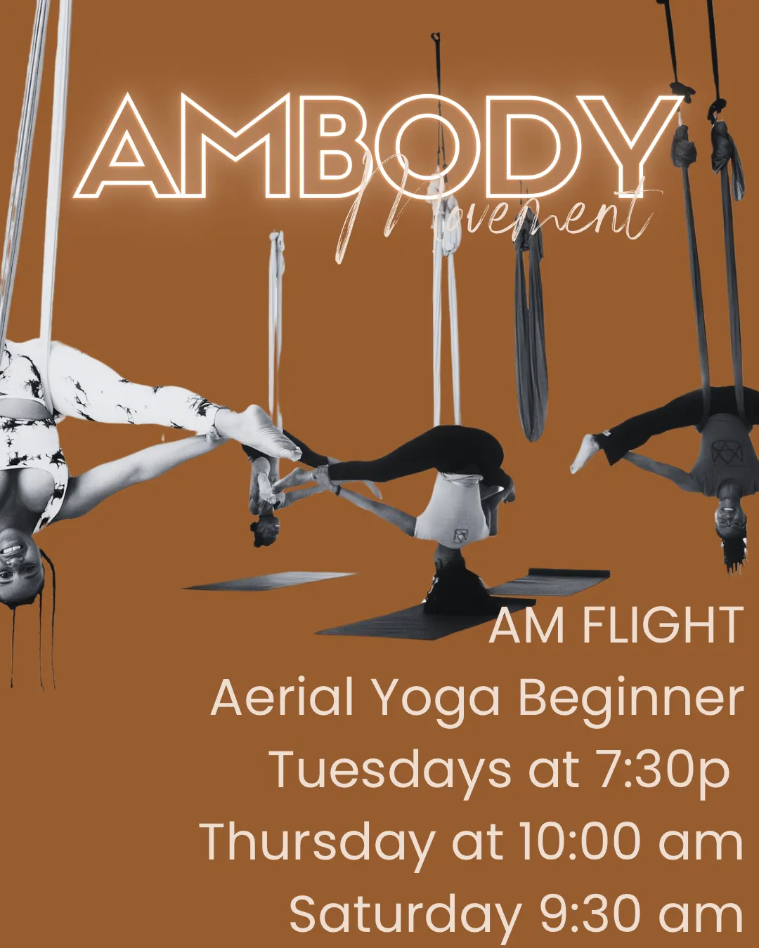 AM FLIGHT Aerial Yoga