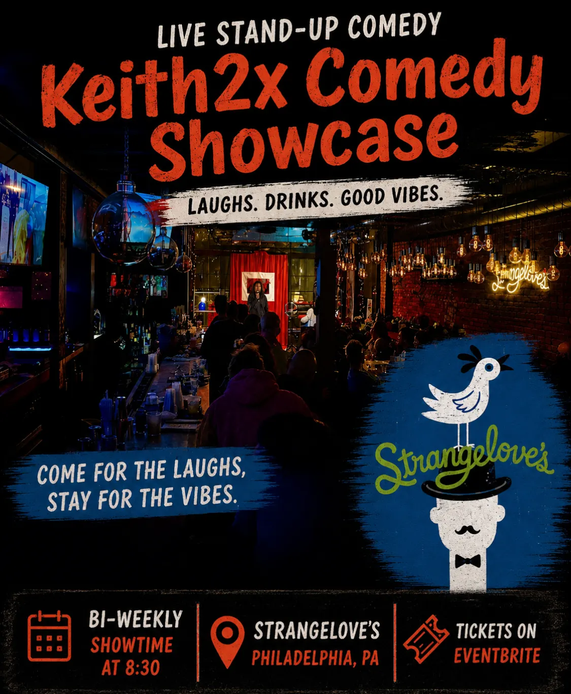 Keith2x Comedy Showcase