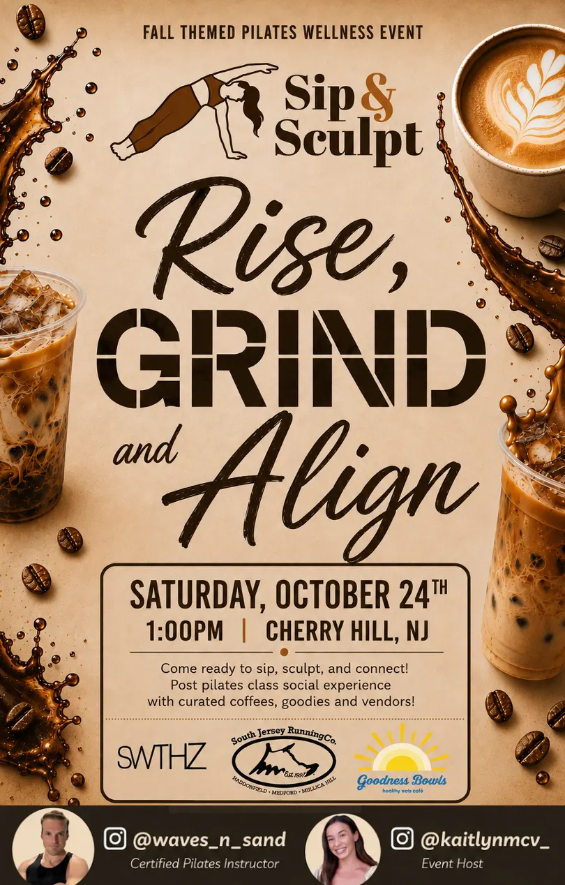 Sip & Sculpt: Rise, Grind & Align