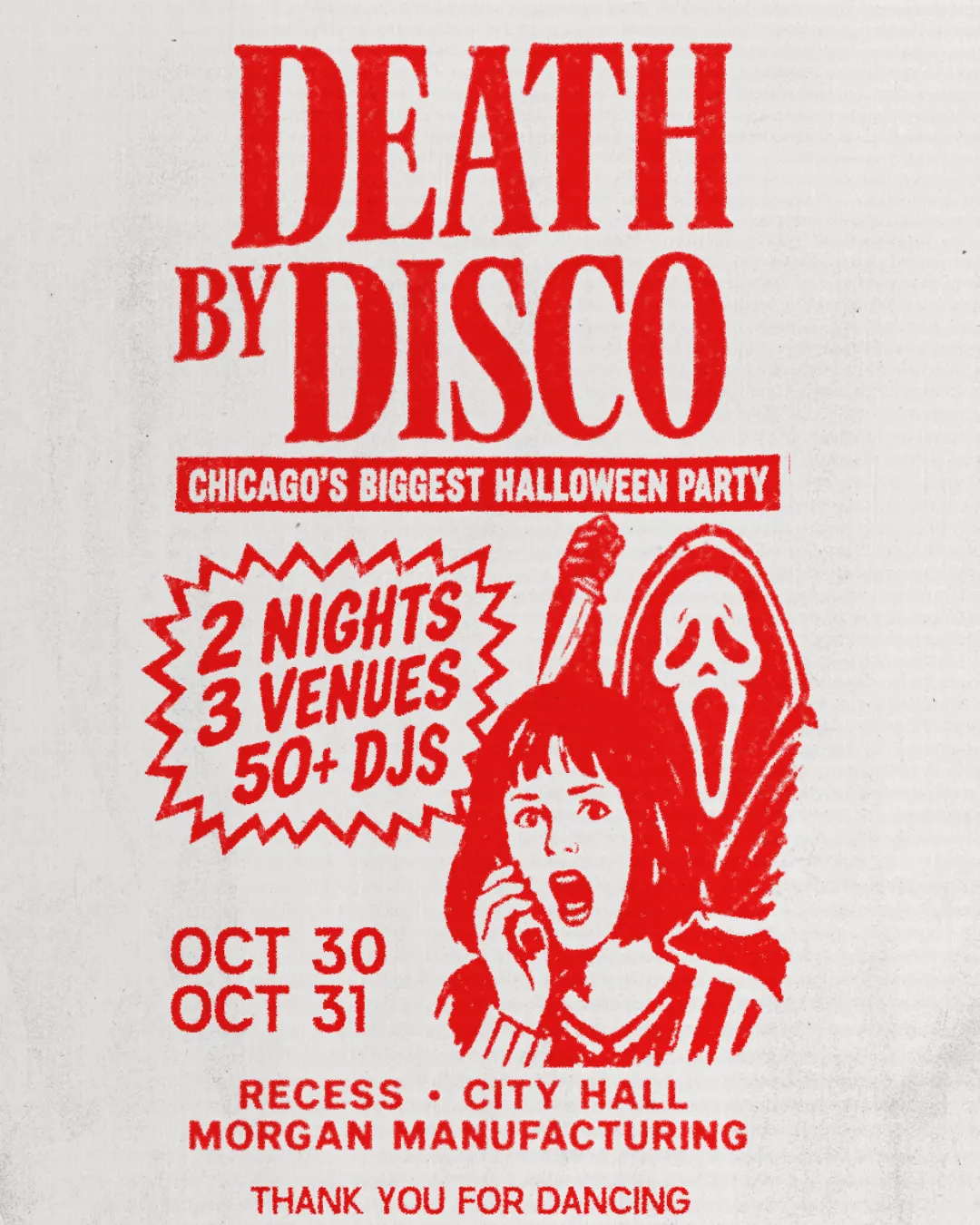 Death By Disco: Chicago's Biggest Halloween Pop-Up