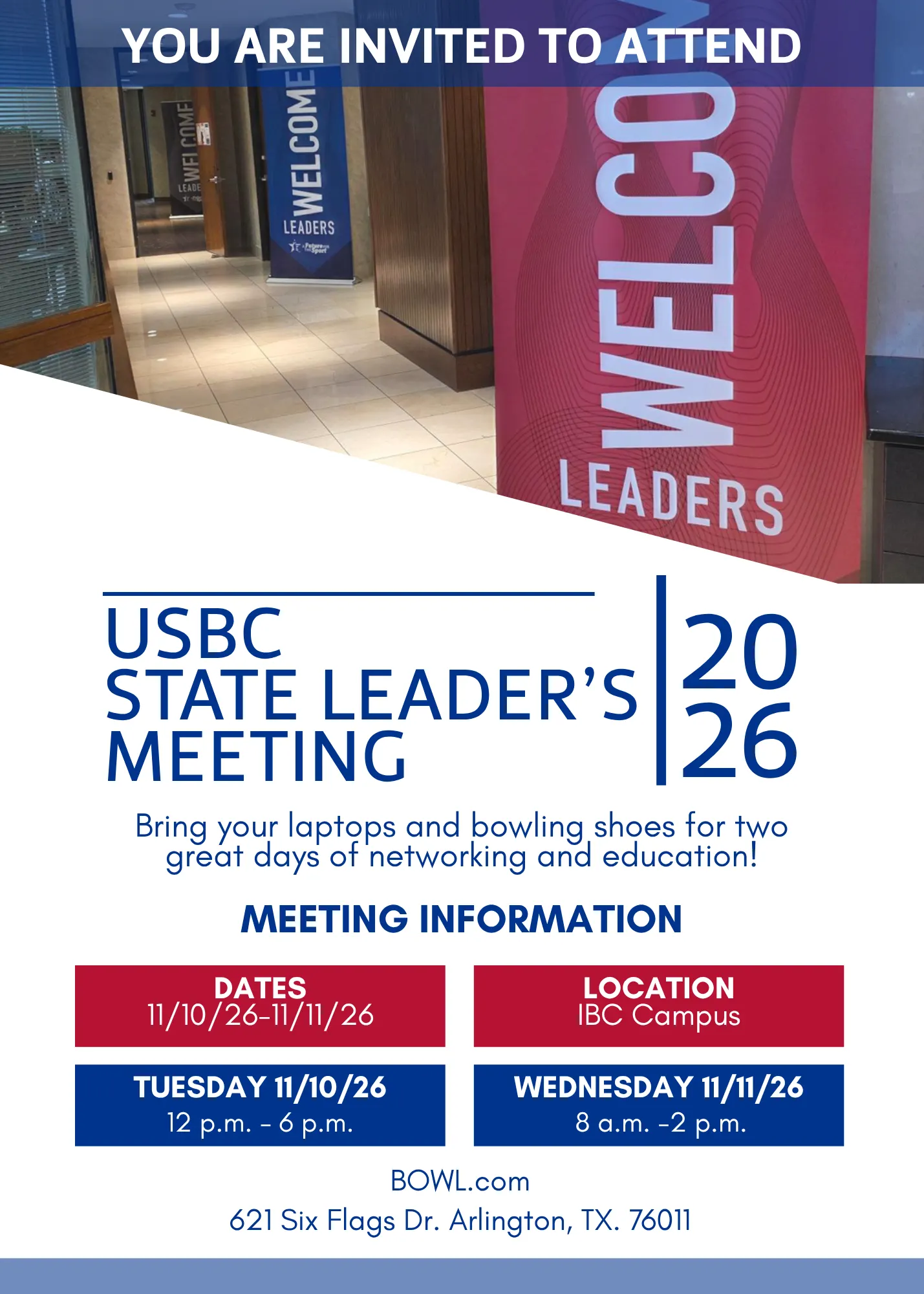 State Association Managers and Presidents Meeting - IBC November