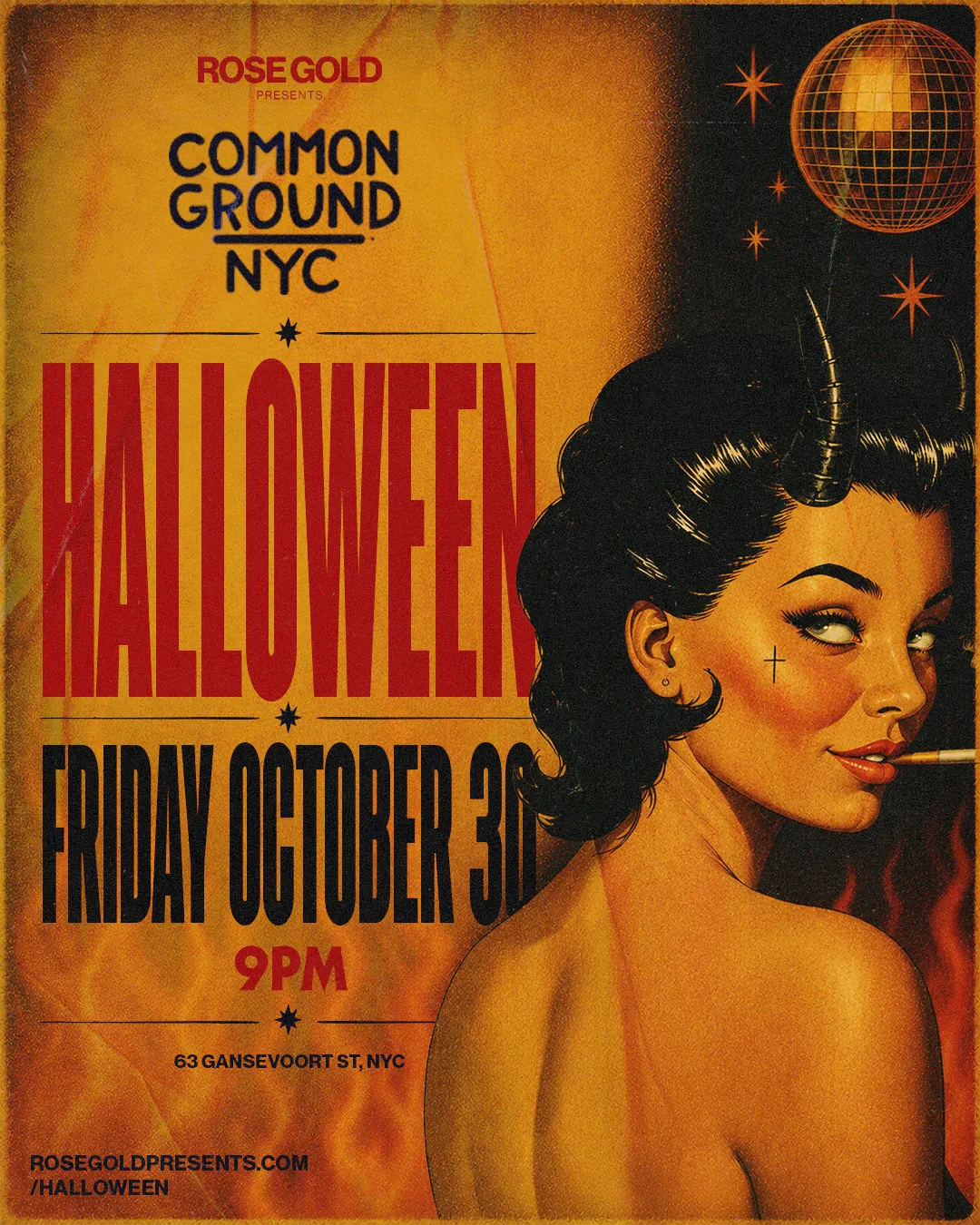 Common Ground NYC Halloween Party — Oct 30