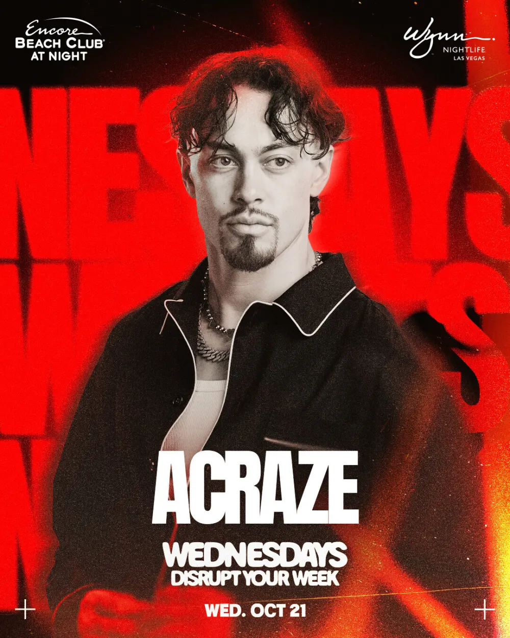 ACRAZE AT ENCORE BEACH CLUB AT NIGHT