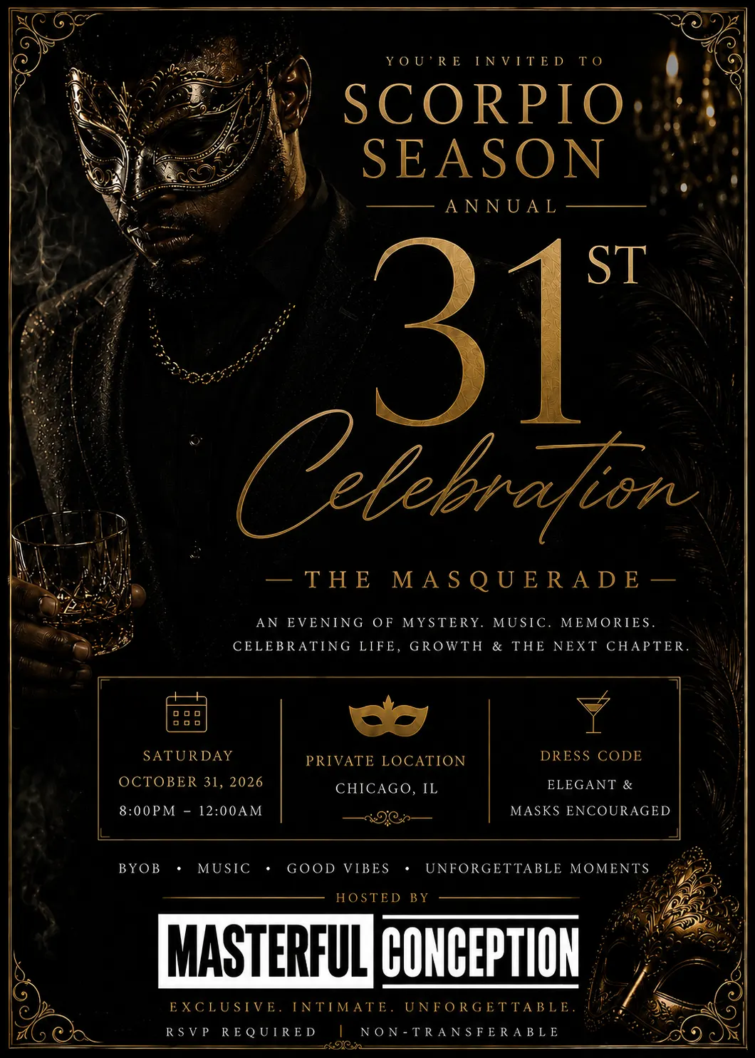 Scorpio Season — 31st Annual Celebration