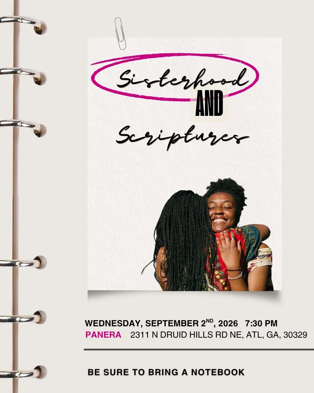 Sisterhood & Scriptures
