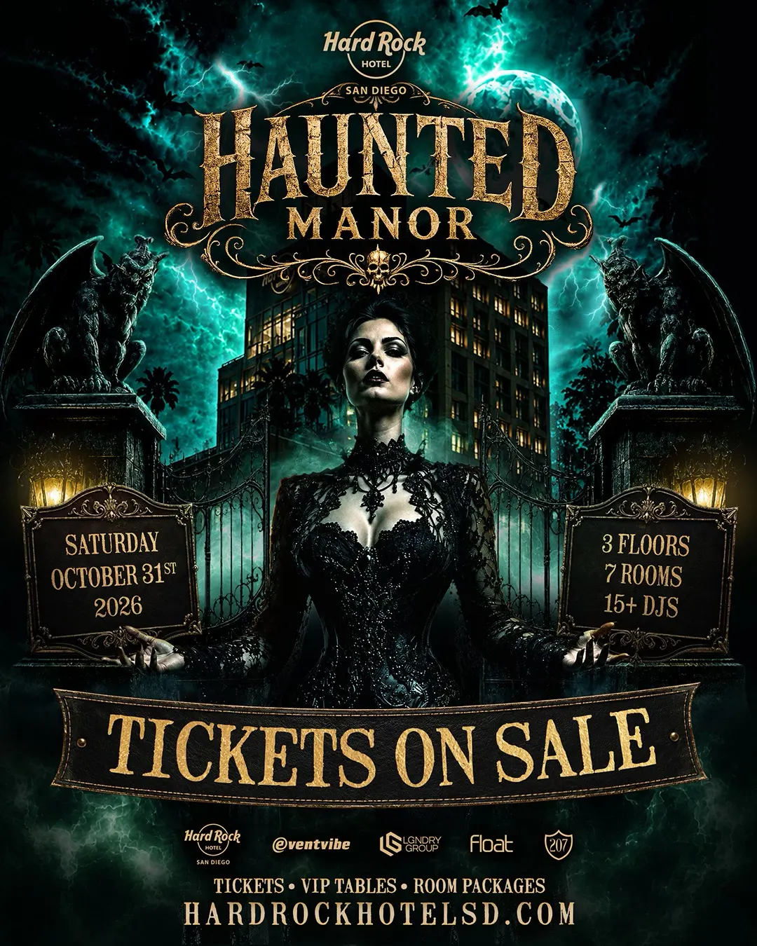 Hard Rock Halloween • Haunted Manor