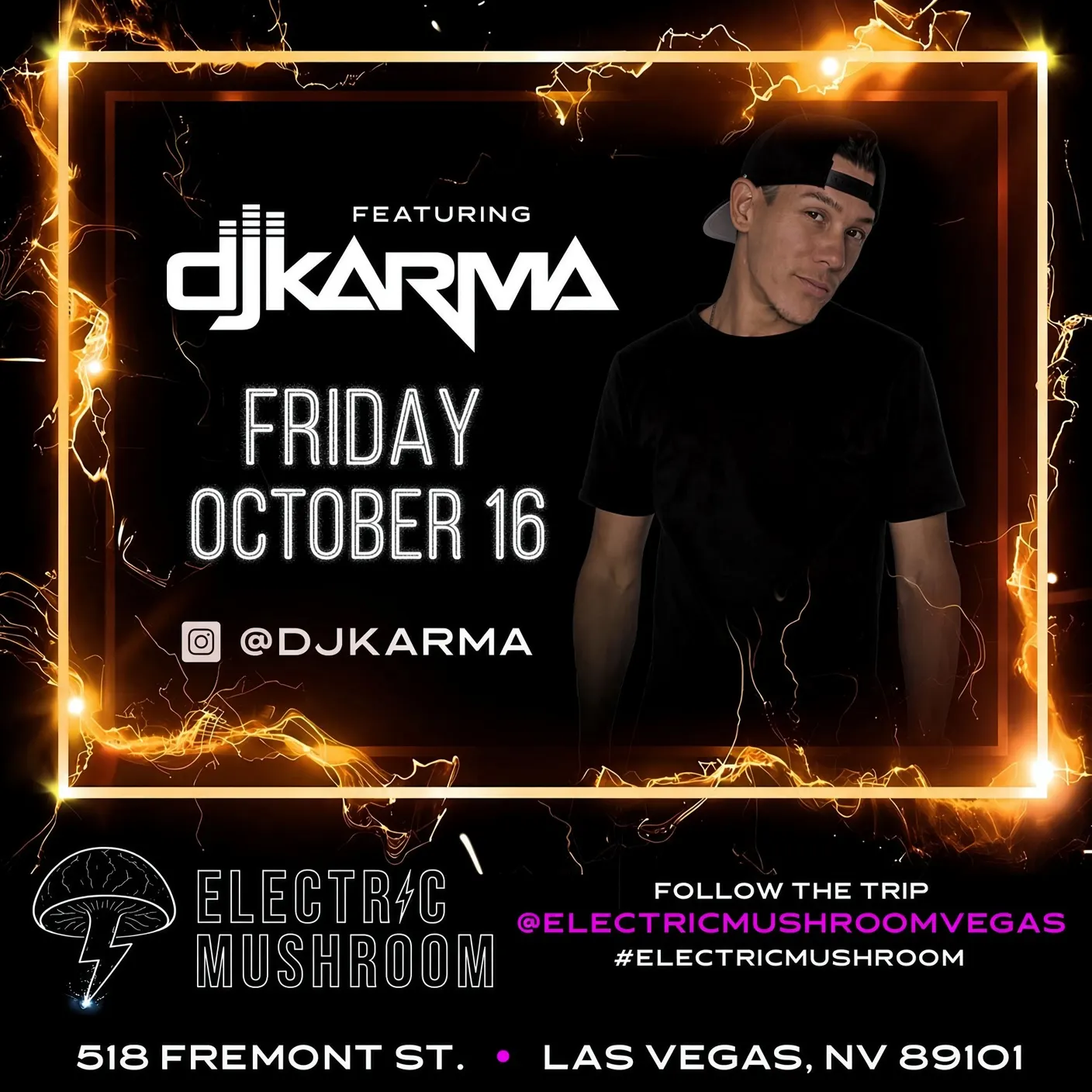 MIKE OZ AT ELECTRIC MUSHROOM ( HIP HOP, TOP 40 & LATIN )