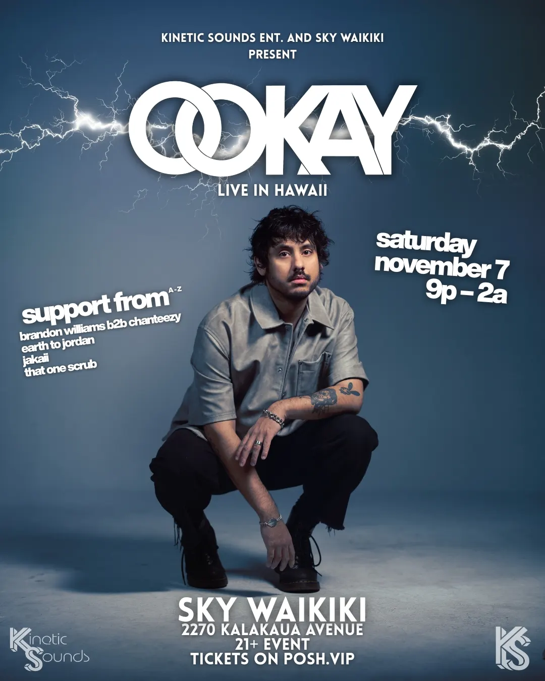 OOKAY @ SKY Waikiki
