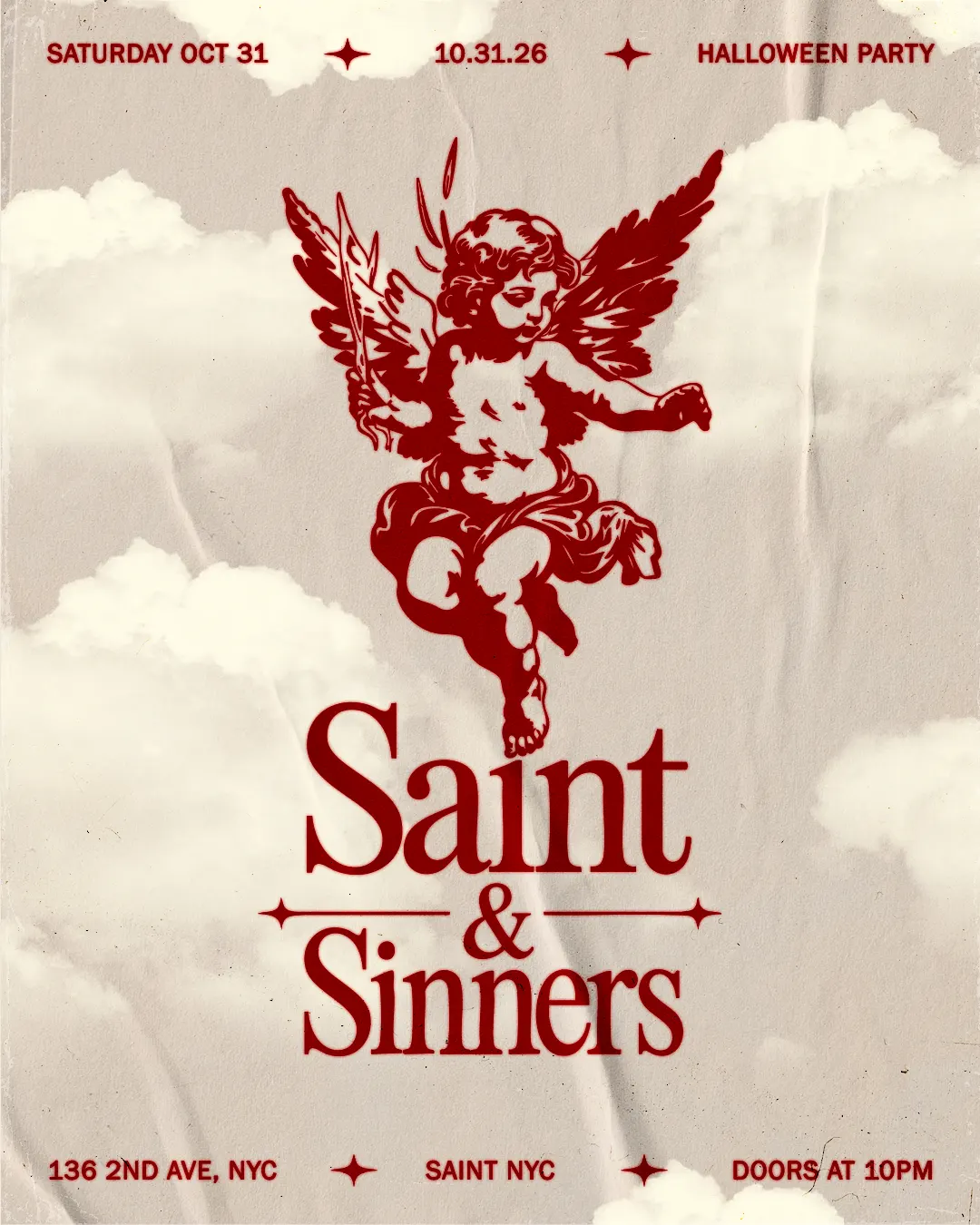 Saint & Sinners Halloween at Saint NYC — Oct 31