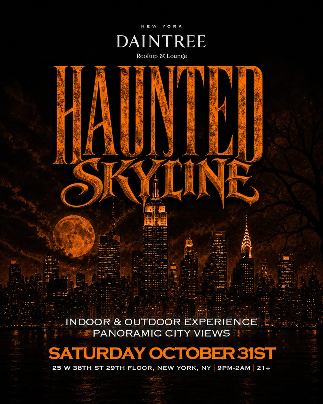 Haunted Skyline Halloween @ Daintree Rooftop 10/31