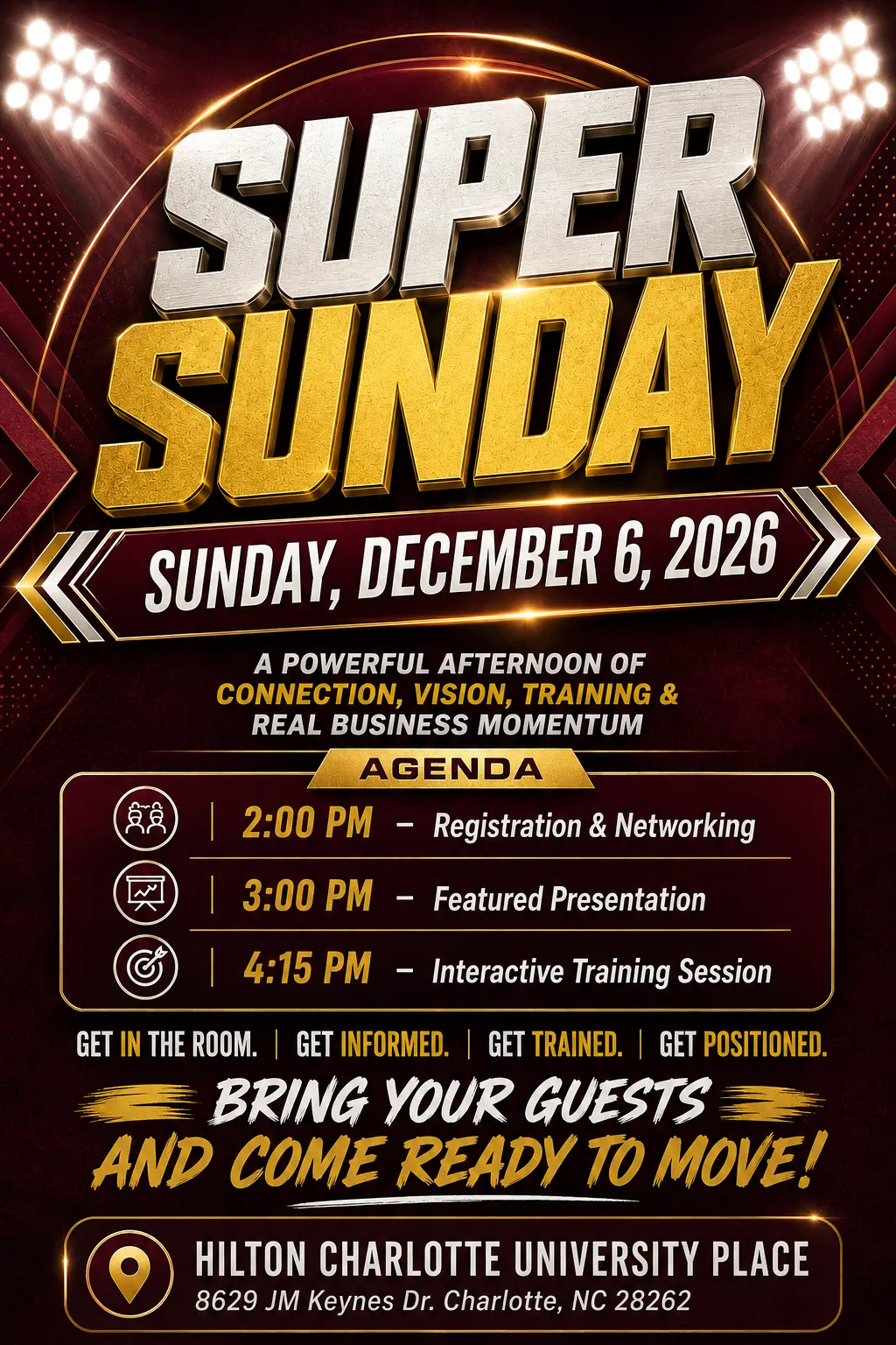 Charlotte Super Sunday!