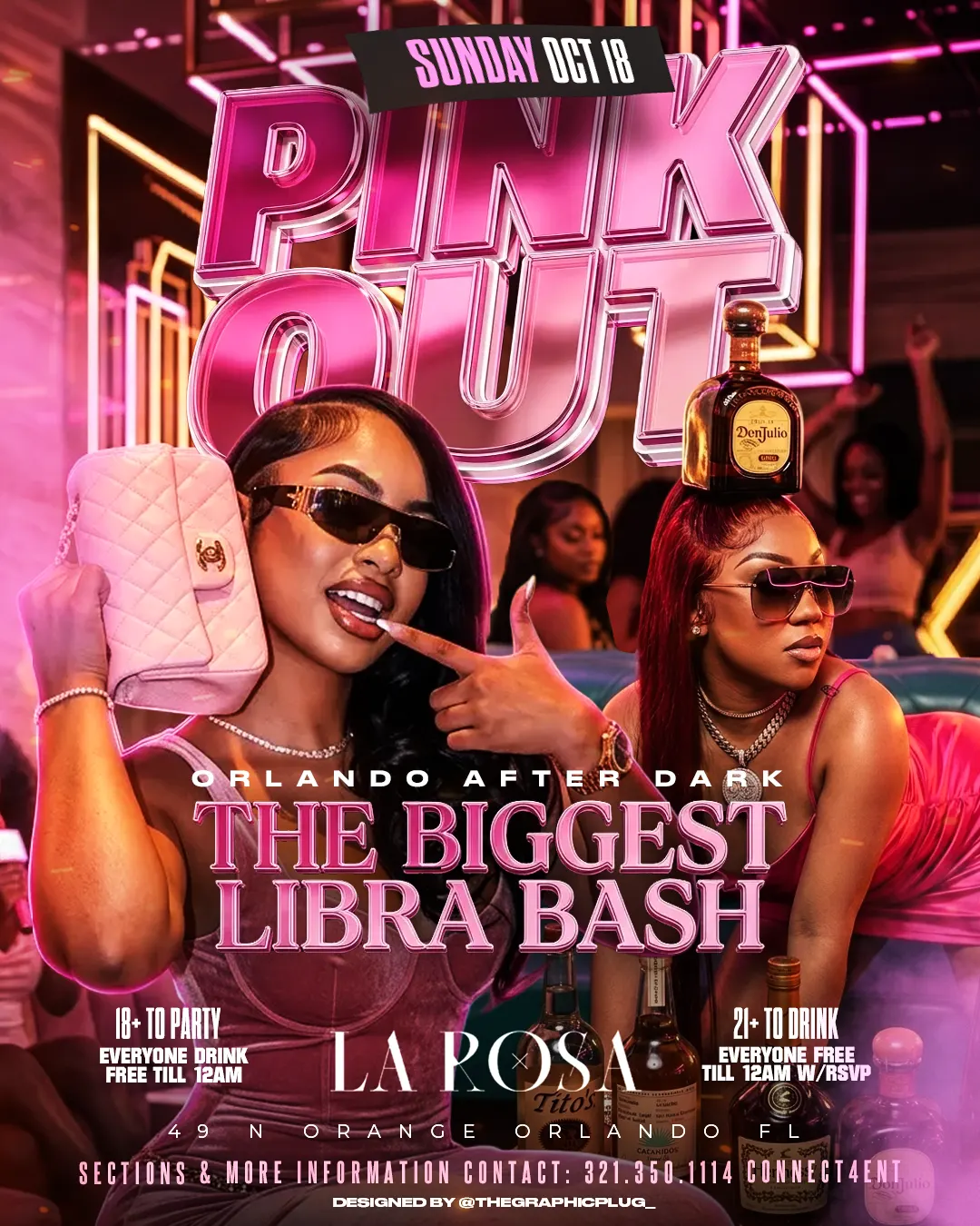 ORLANDO AFTER DARK | PINK OUT THE BIGGEST LIBRA BASH
