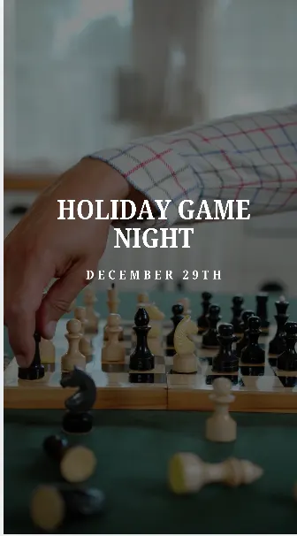 Holiday Game Night