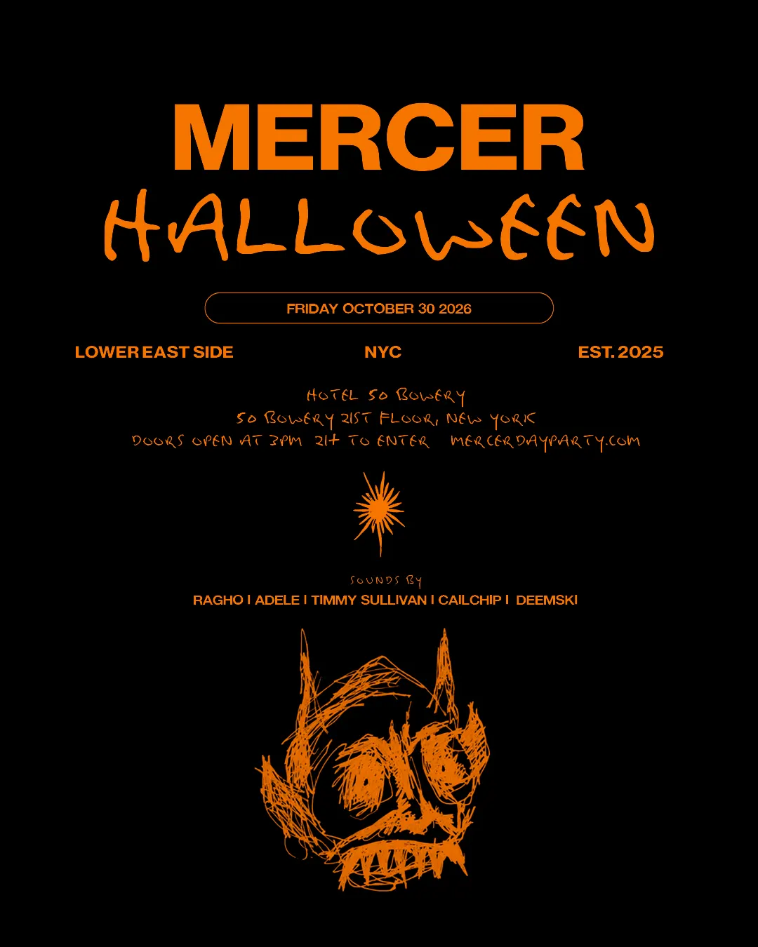 mercer halloween friday october 30