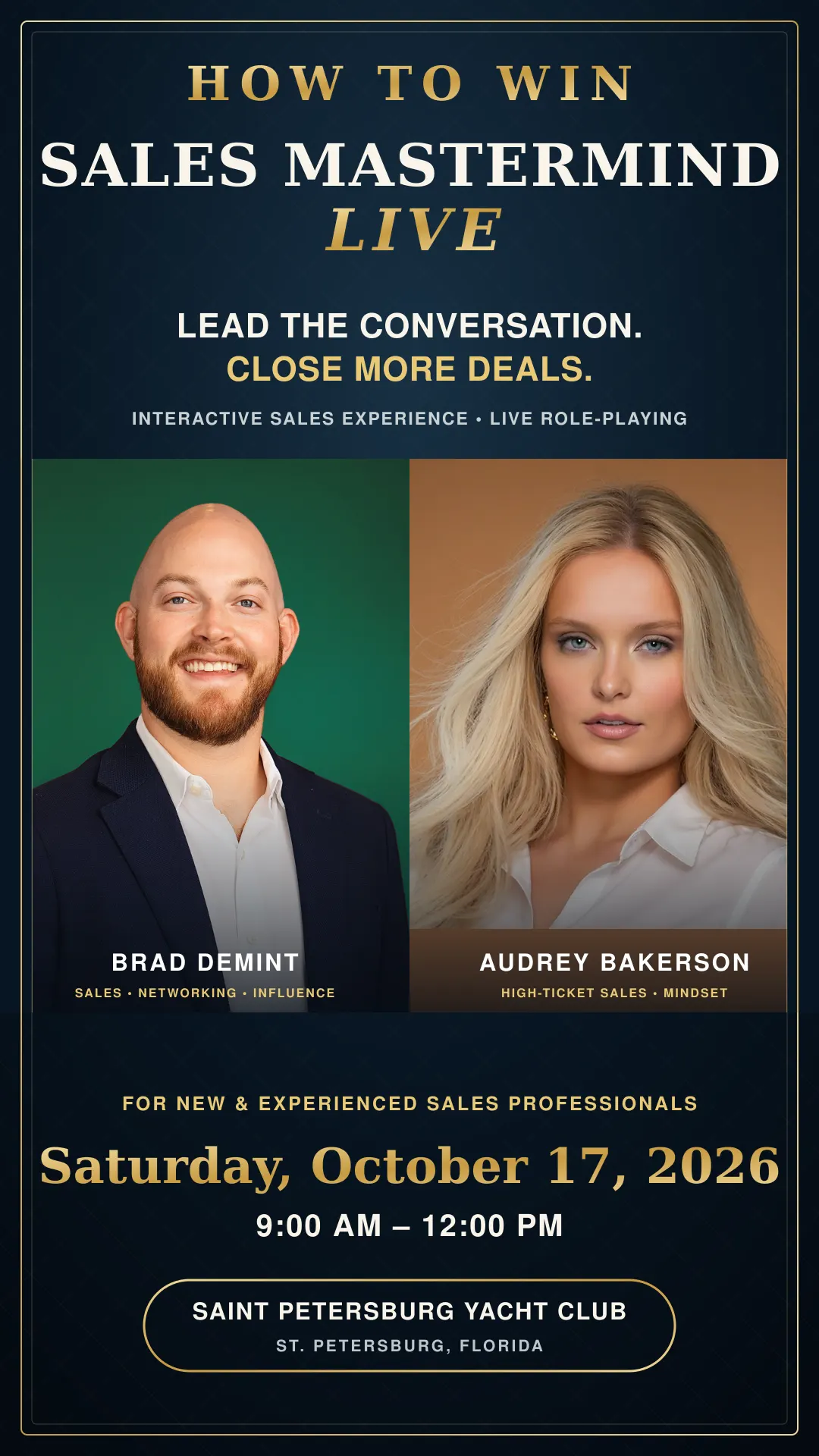 How to Win Sales Mastermind Live