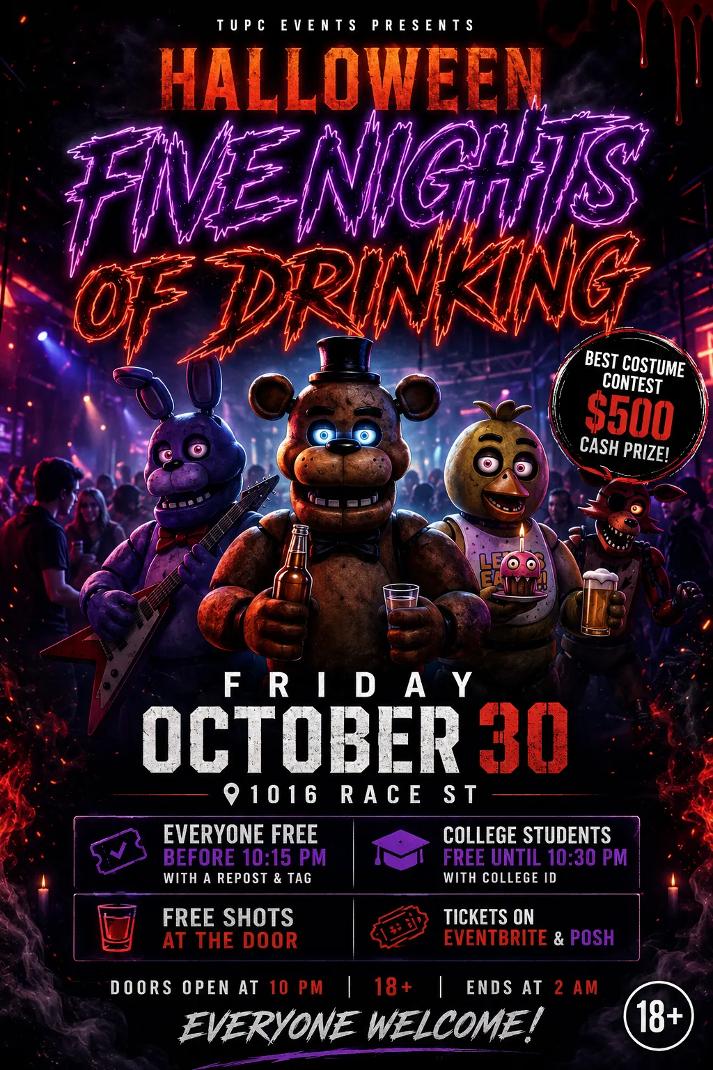 Five Nights Of Drinking