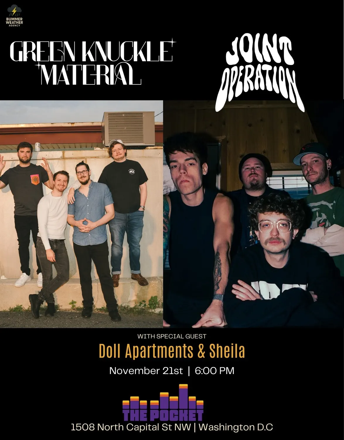 Green Knuckle Material w/ Joint Operation + Sheila + Doll Apartments