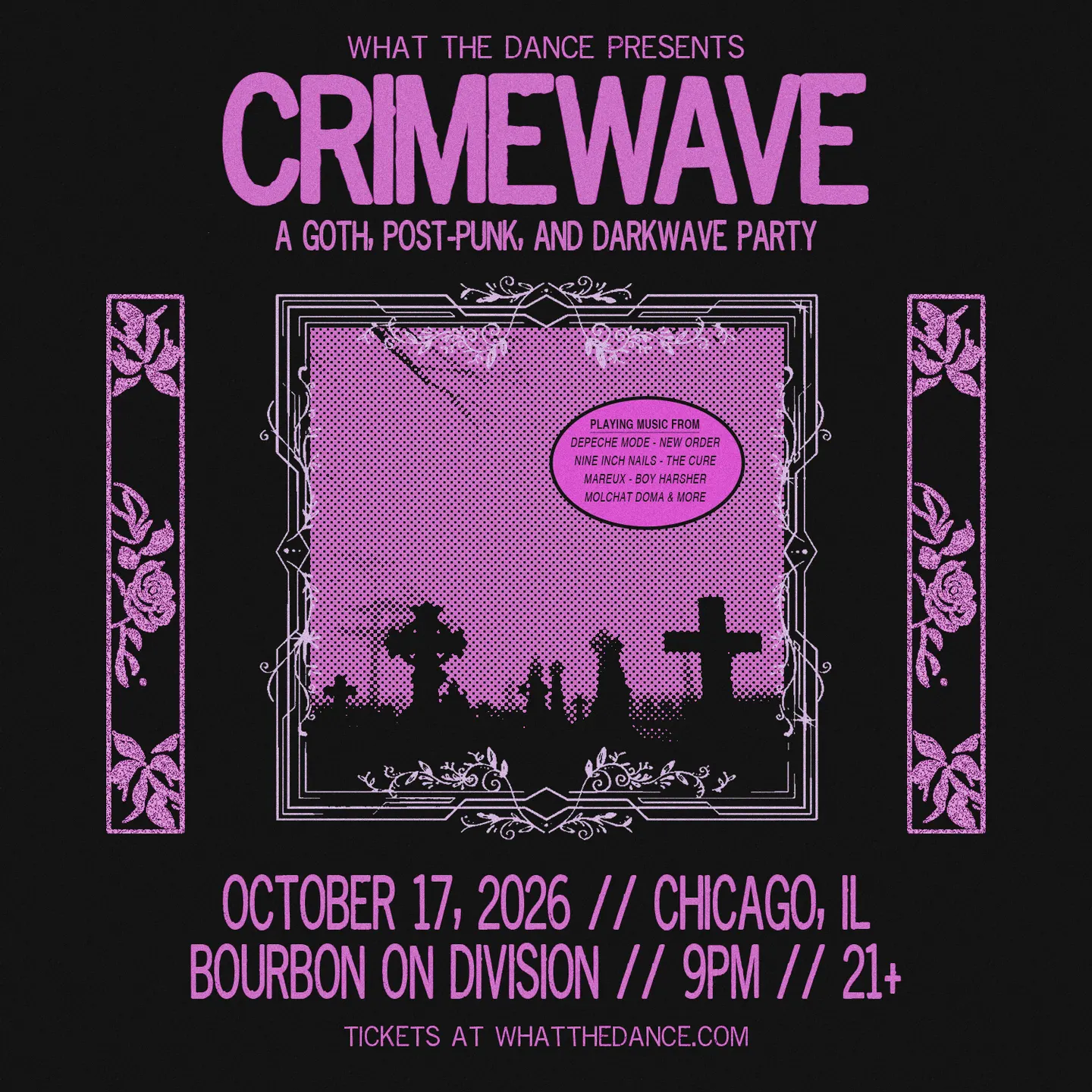 CRIMEWAVE: A GOTH, POST-PUNK & DARKWAVE PARTY