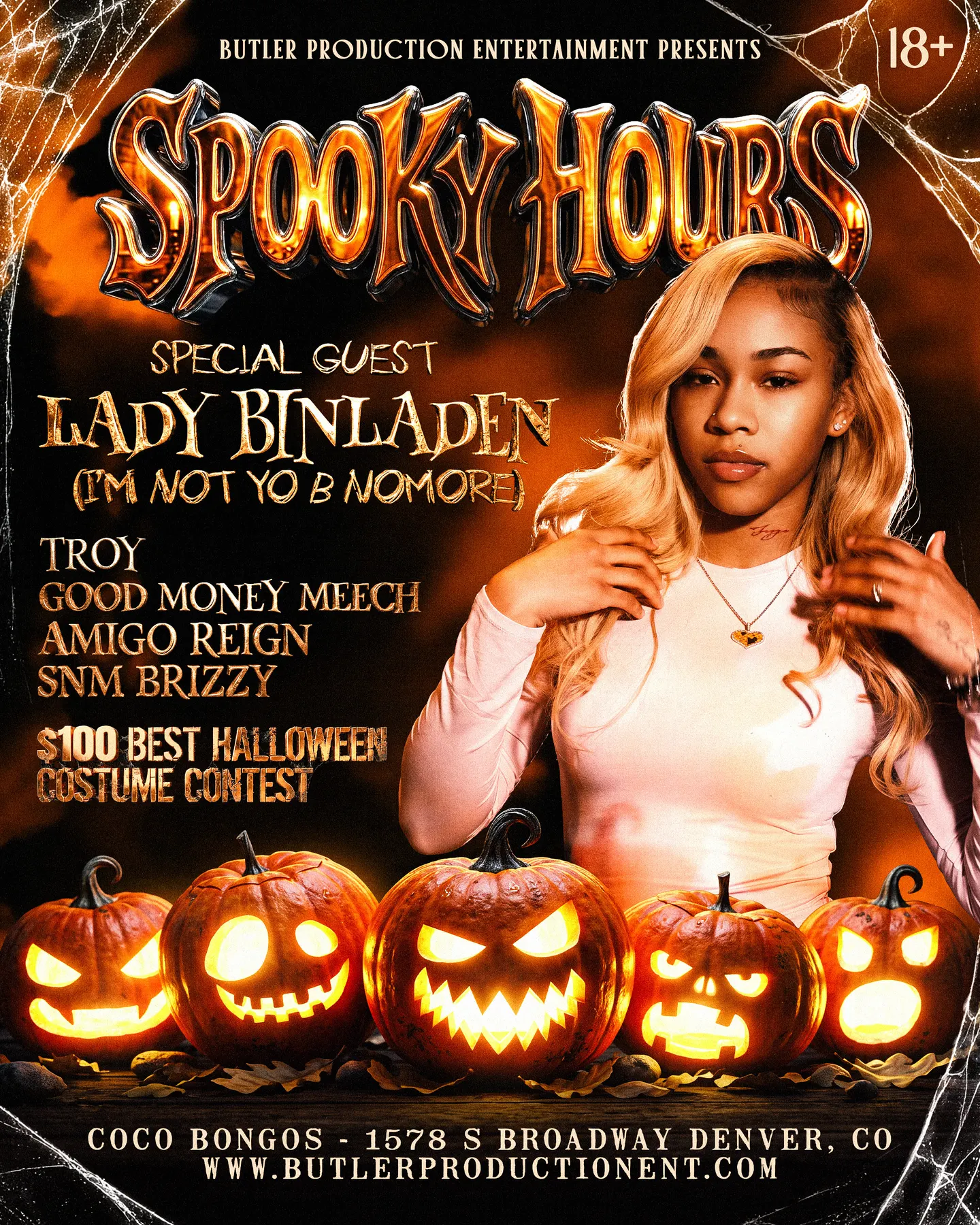 Spooky Hours Lady Binladen
