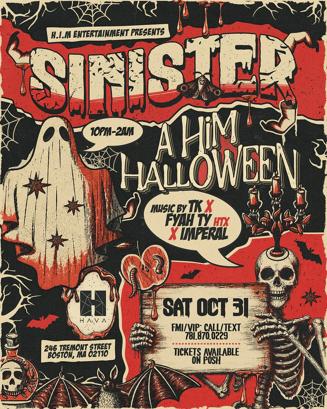 SINISTER: A H.I.M HALLOWEEN