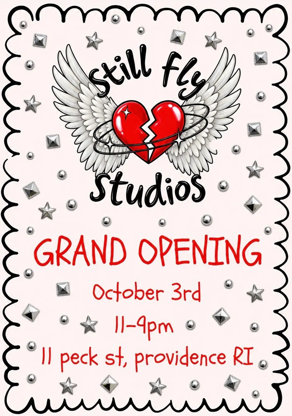 STILL FLY STUDIOS GRAND OPENING