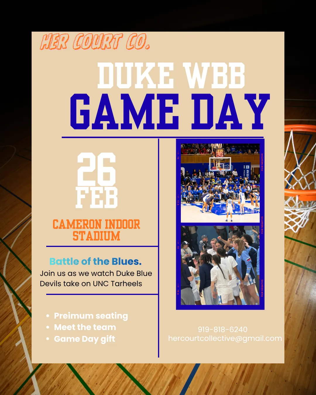 Game Day Experience: Battle of the Blues