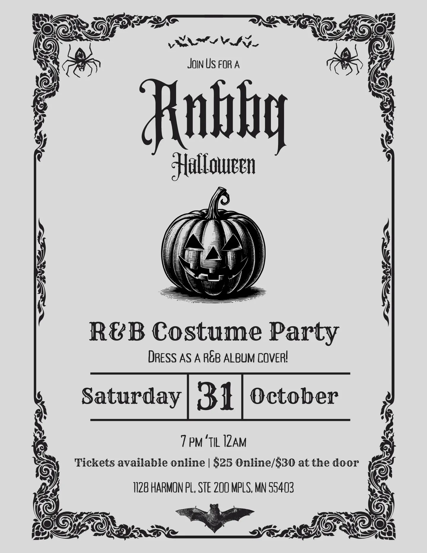 An RNBBQ HALLOWEEN 🎃