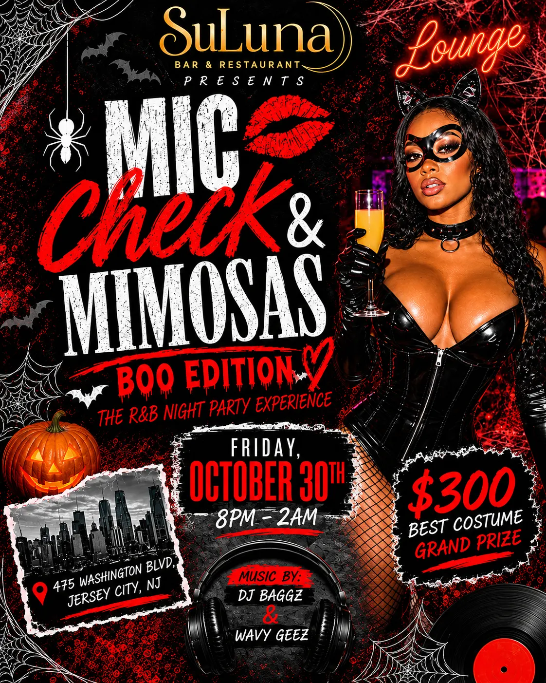 Mic Check & Mimosas “Boo Edition”