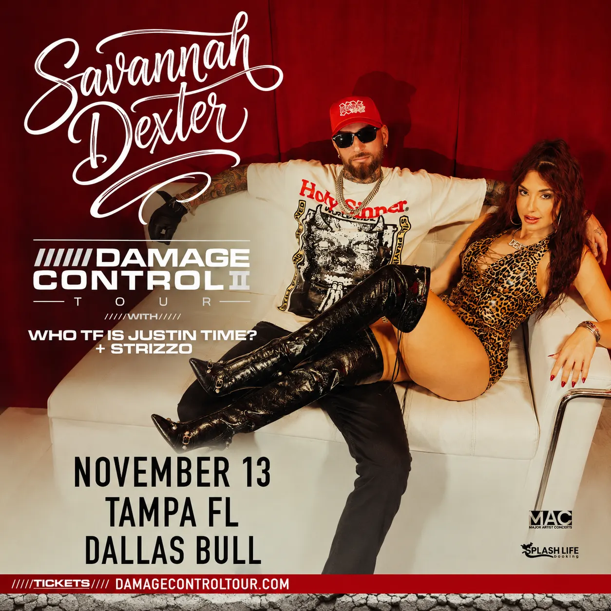 Savannah Dexter - Damage Control 2 Tour (Tampa FL)