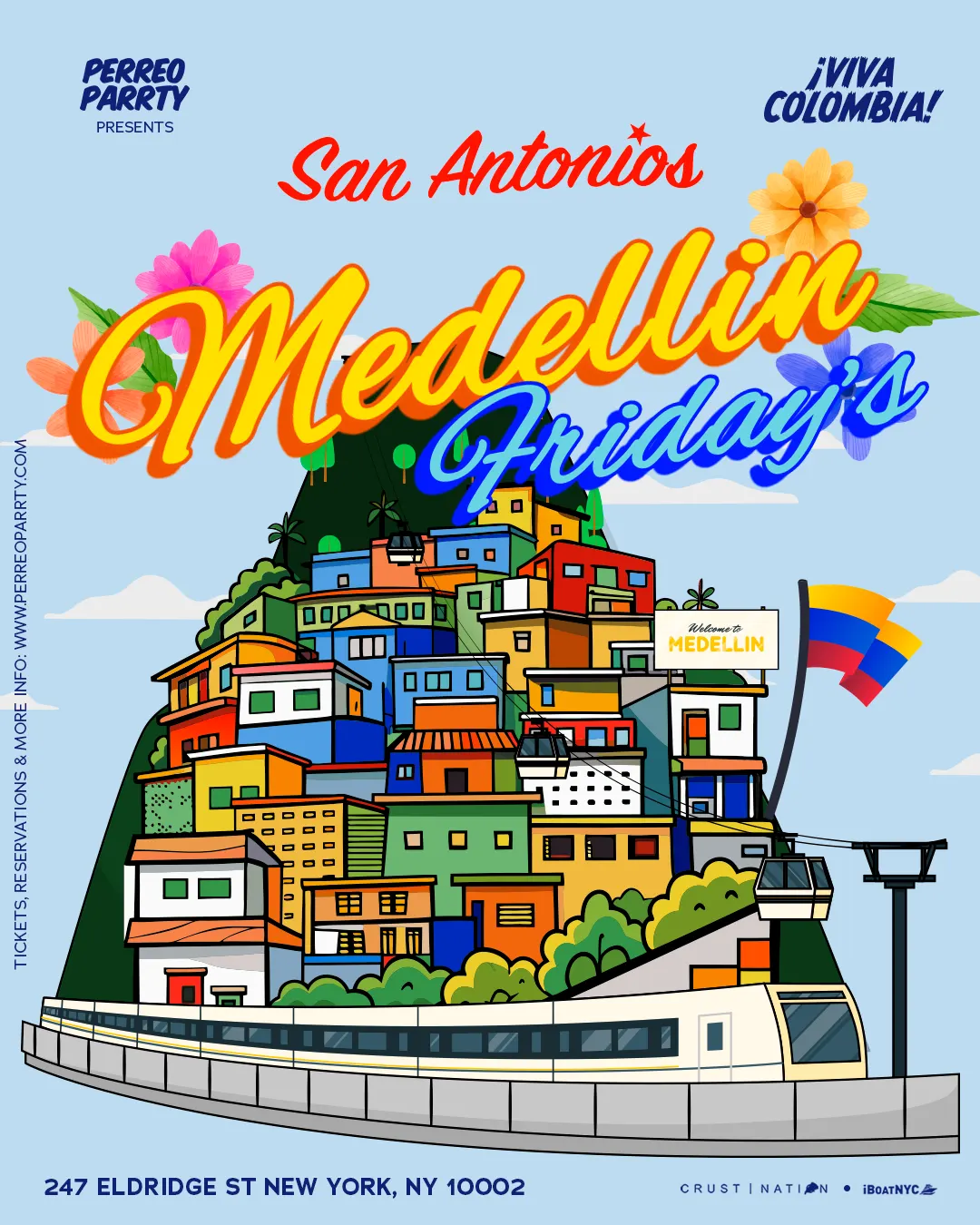 Medellin Fridays - Colombian Latin & Reggaeton Party at San Antonios NYC