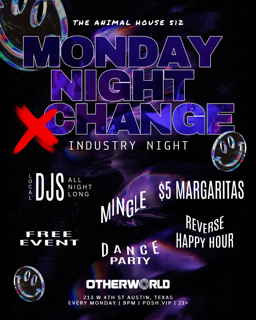 Industry Nights: Monday Night Xchange at Otherworld 10.26