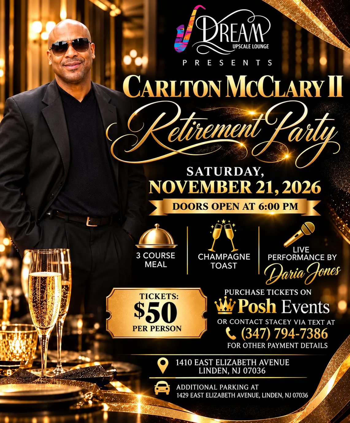 Carlton McClary II Retirement Party