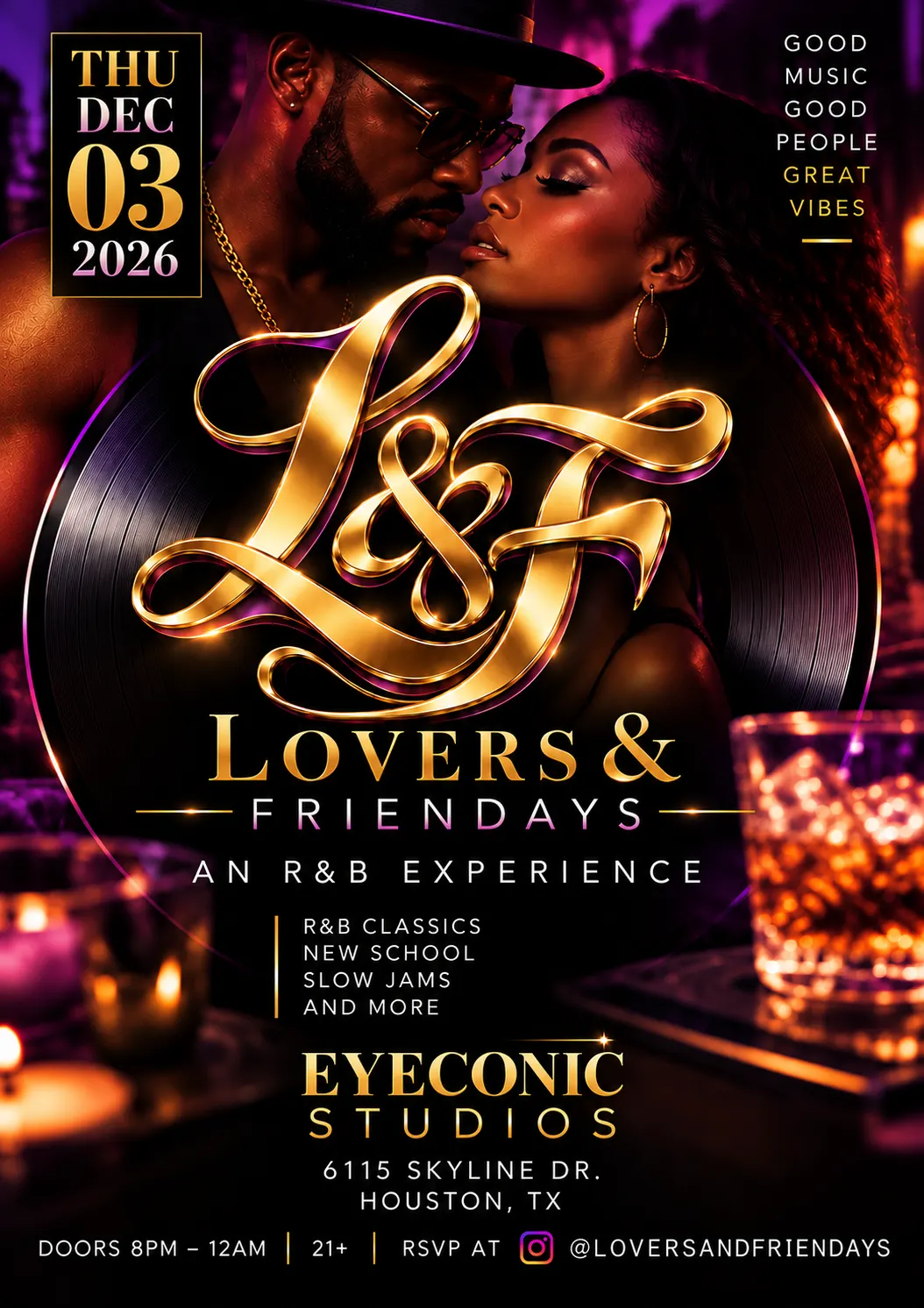 Lovers & Friendays: An R&B Experience