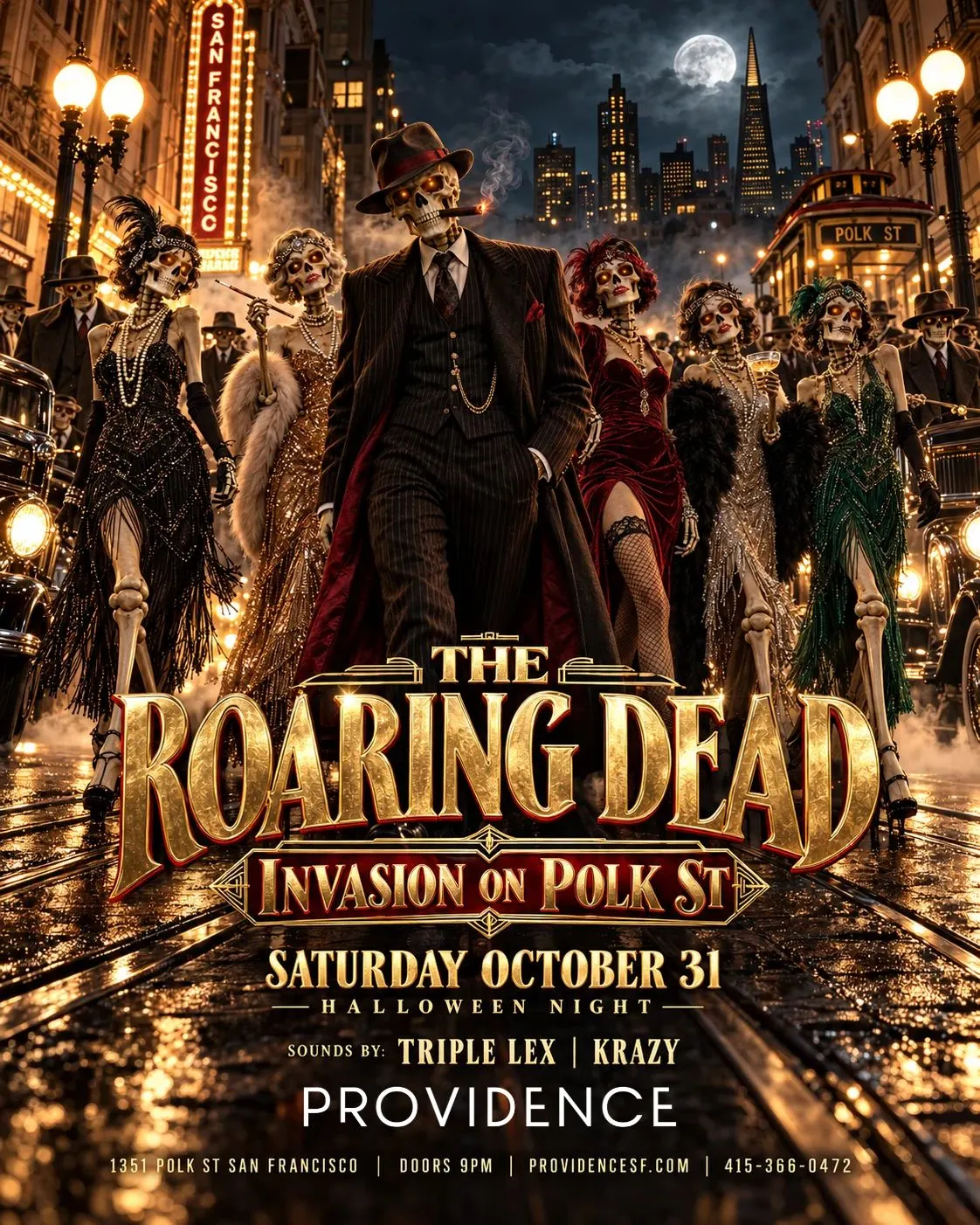 The Roaring Dead: Invasion on Polk St | Halloween Night at Providence
