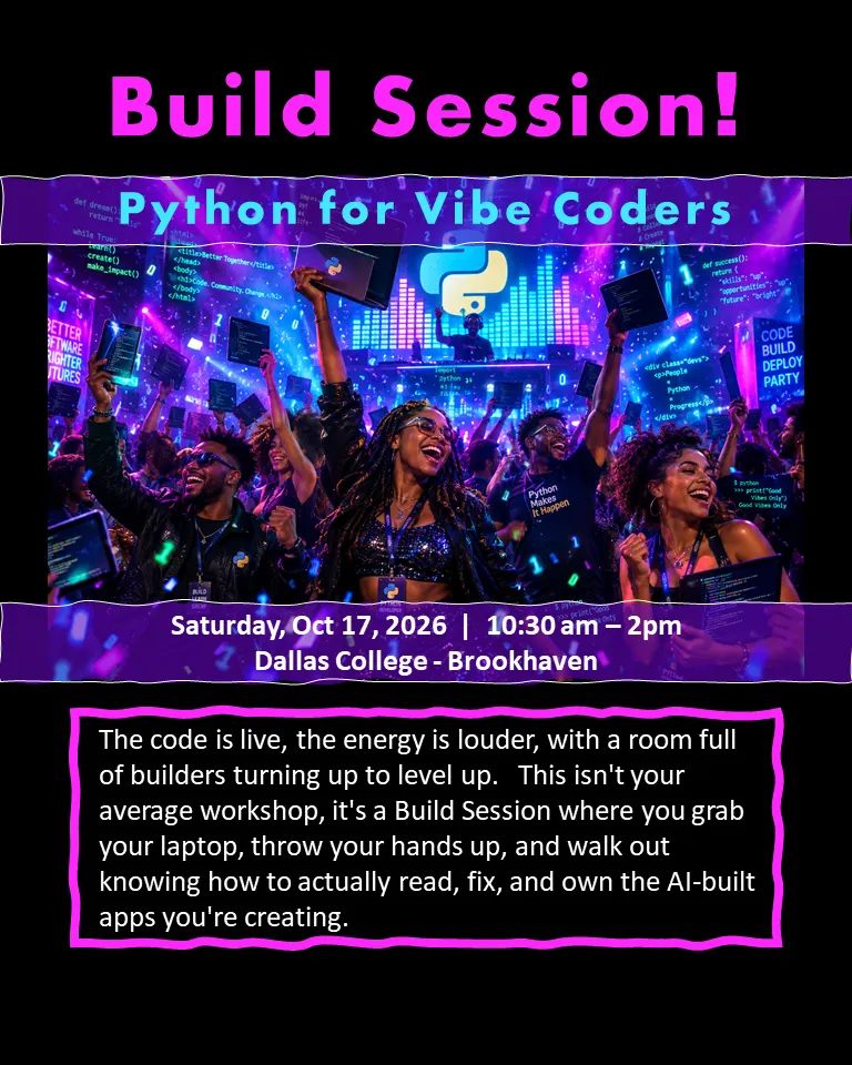 Build Session! Python for Vibe Coders