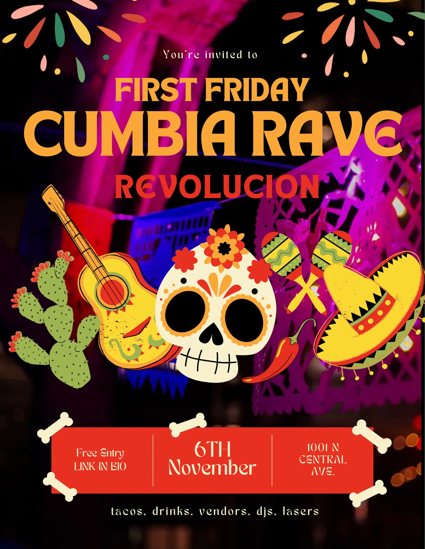 FIRST FRIDAY: CUMBIA RAVE