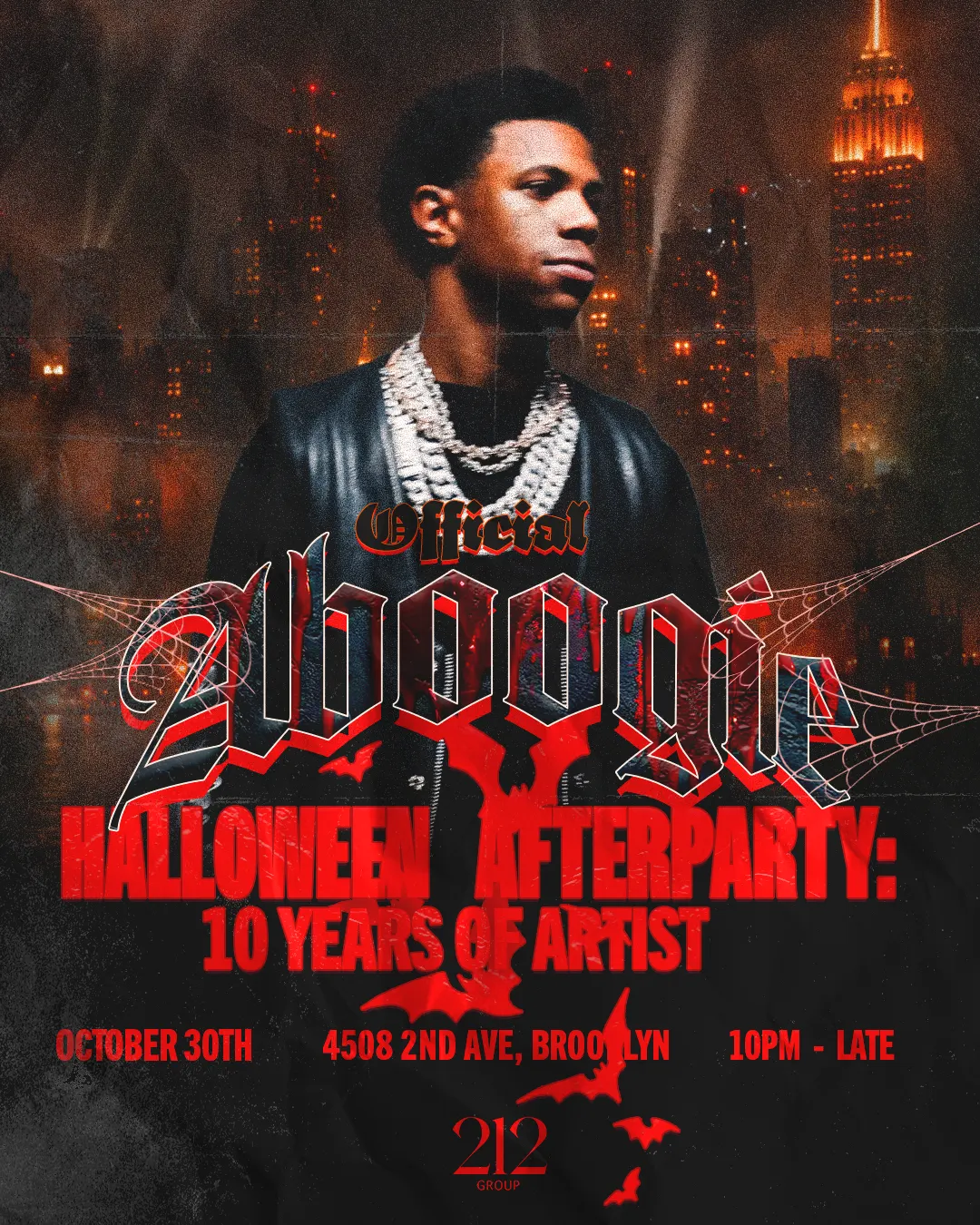 Official Aboogie Halloween Party : 10 Years of Artist