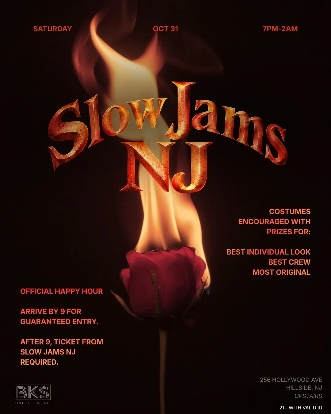 Slow Jams NJ: Halloween Happy Hour