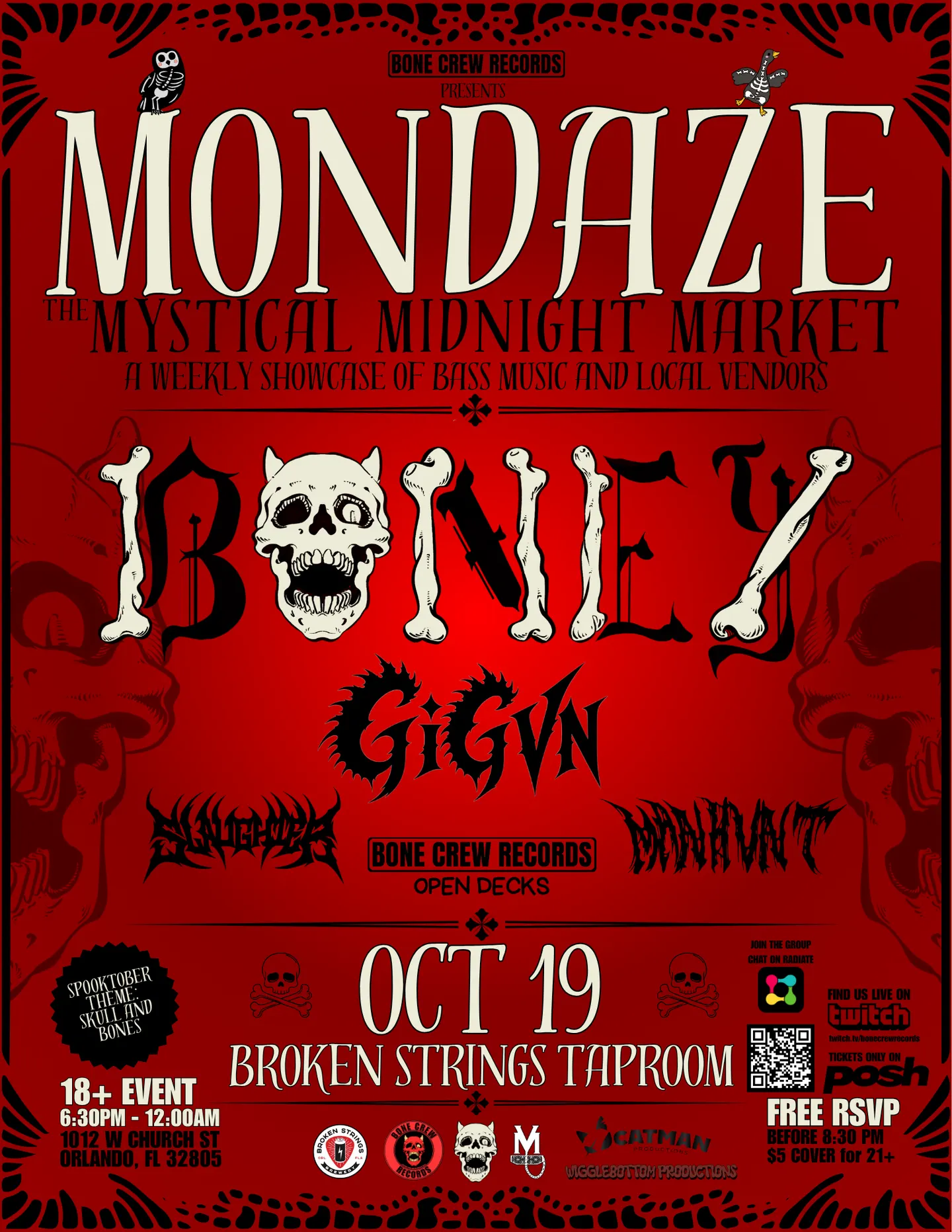 MONDAZE: SKULL AND BONES ft. BONEY