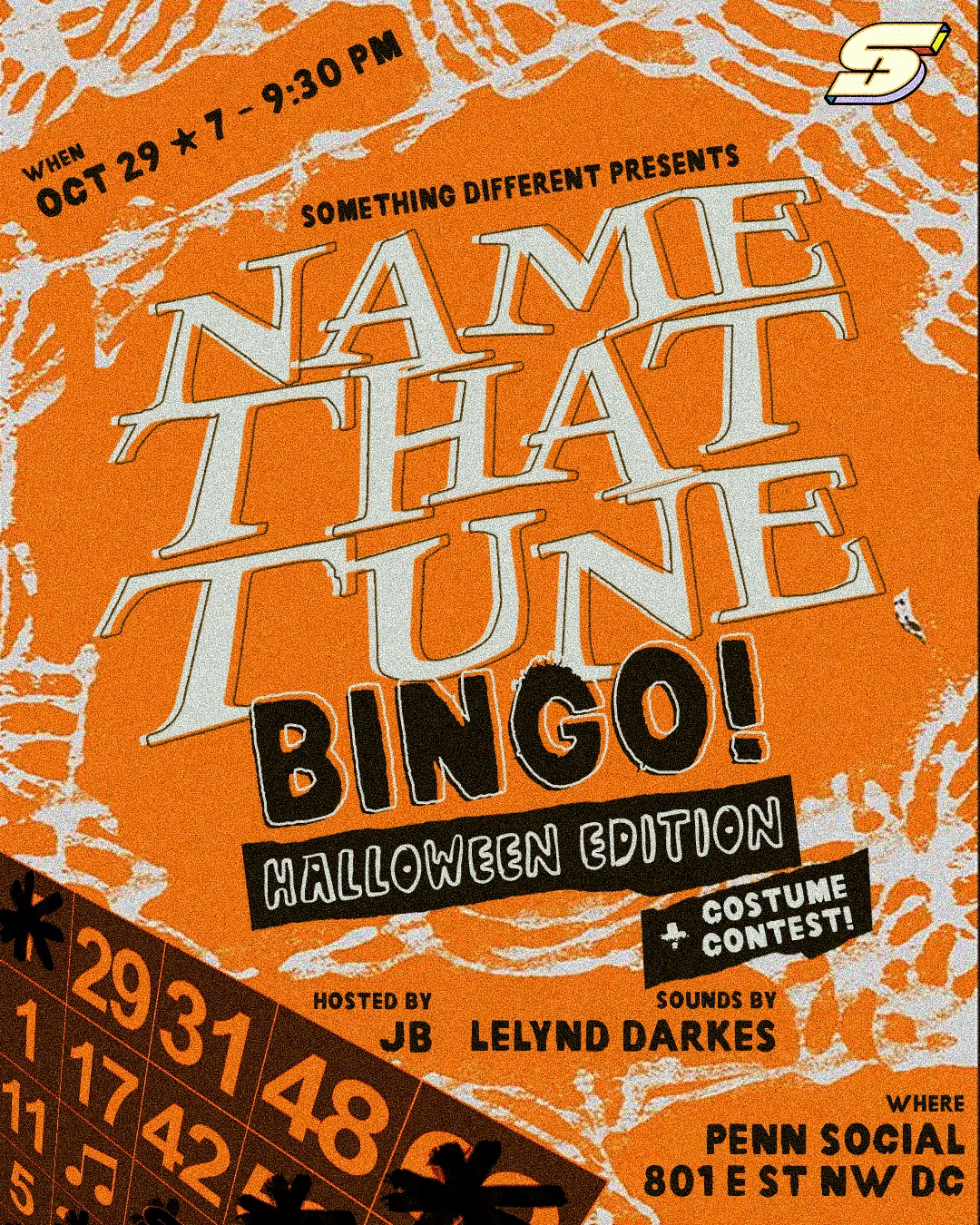 Name That Tune Bingo: Halloween Edition