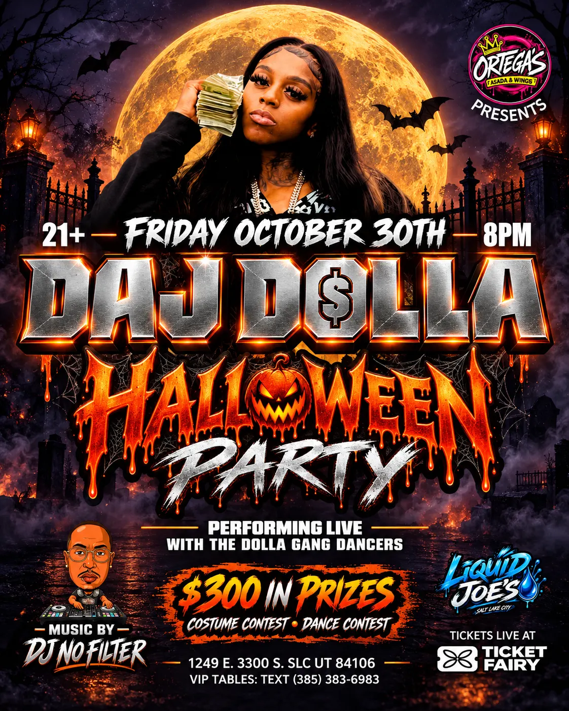 DAJ DOLLA - HALLOWEEN PARTY | SALT LAKE CITY