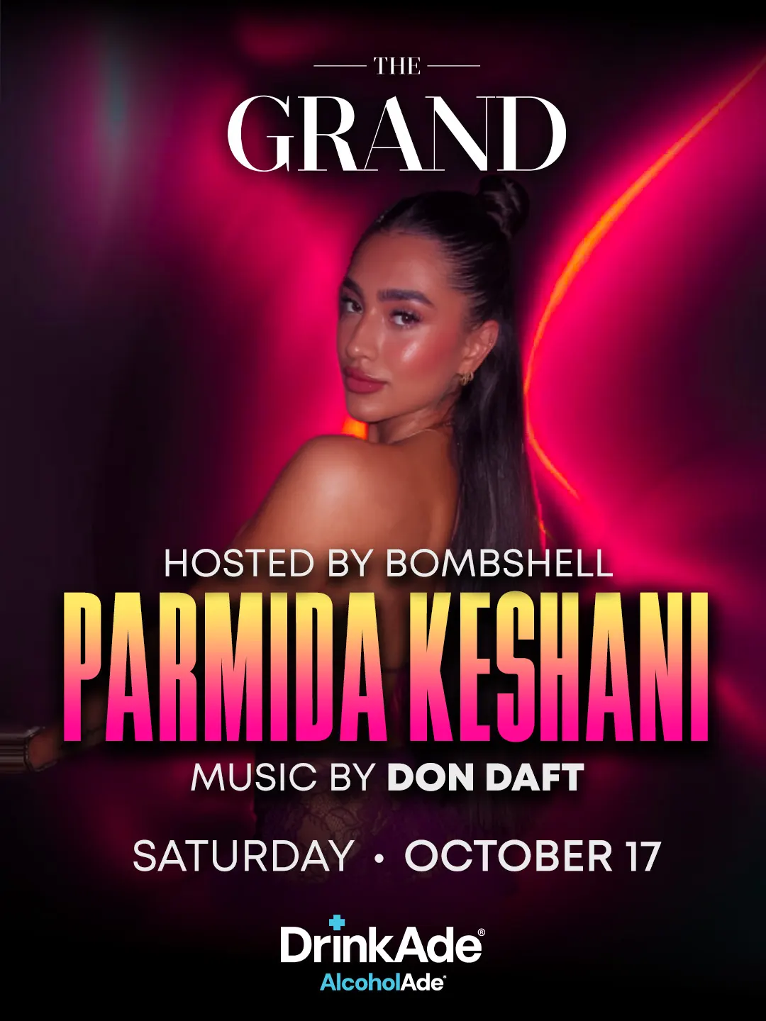 Love Island's Parmida Keshani @ The Grand Saturdays