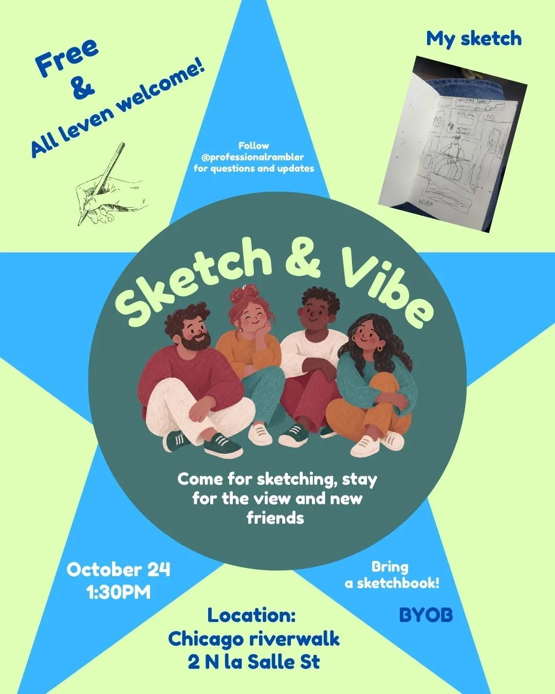 Come Sketch abd Vibe