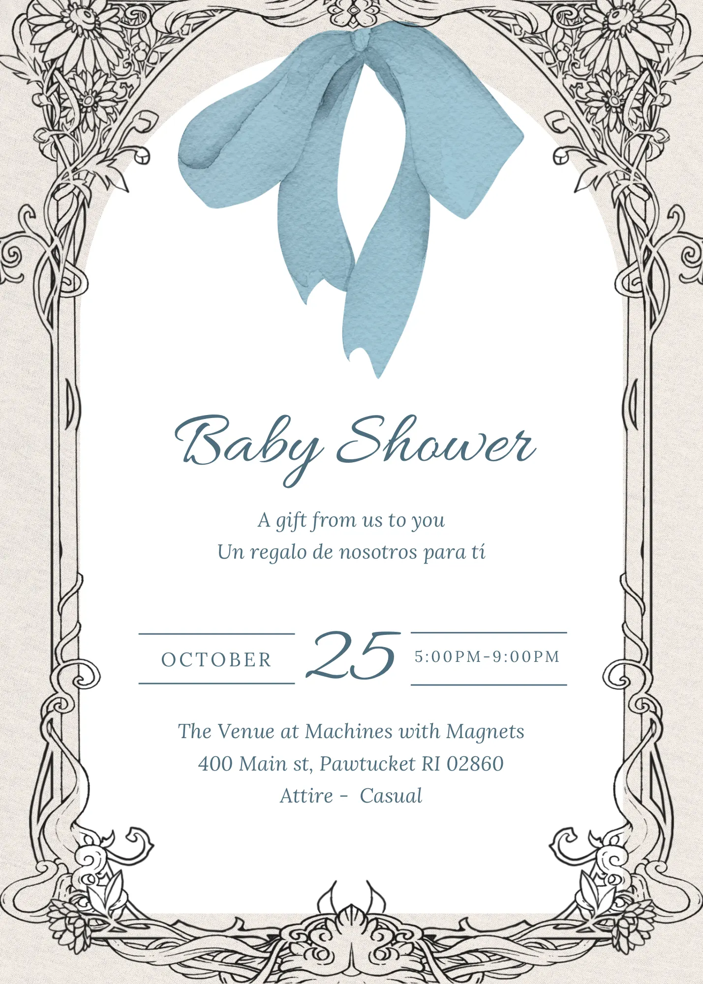 Welcome to my Baby Shower 🧸 Bienvenidos a mi Baby Shower!