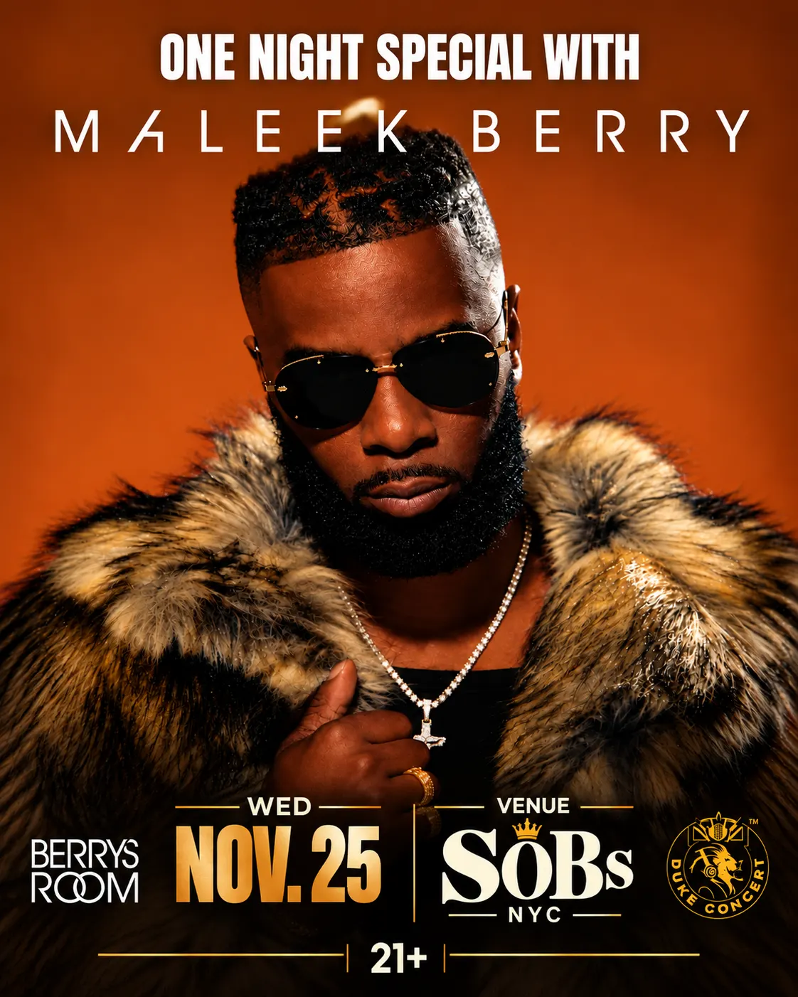One Night Special with Maleek Berry, NYC