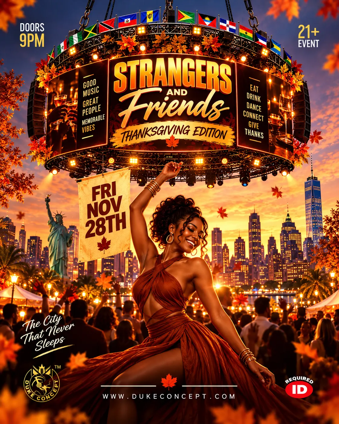 Strangers and Friends NYC (Thanksgiving Edition)