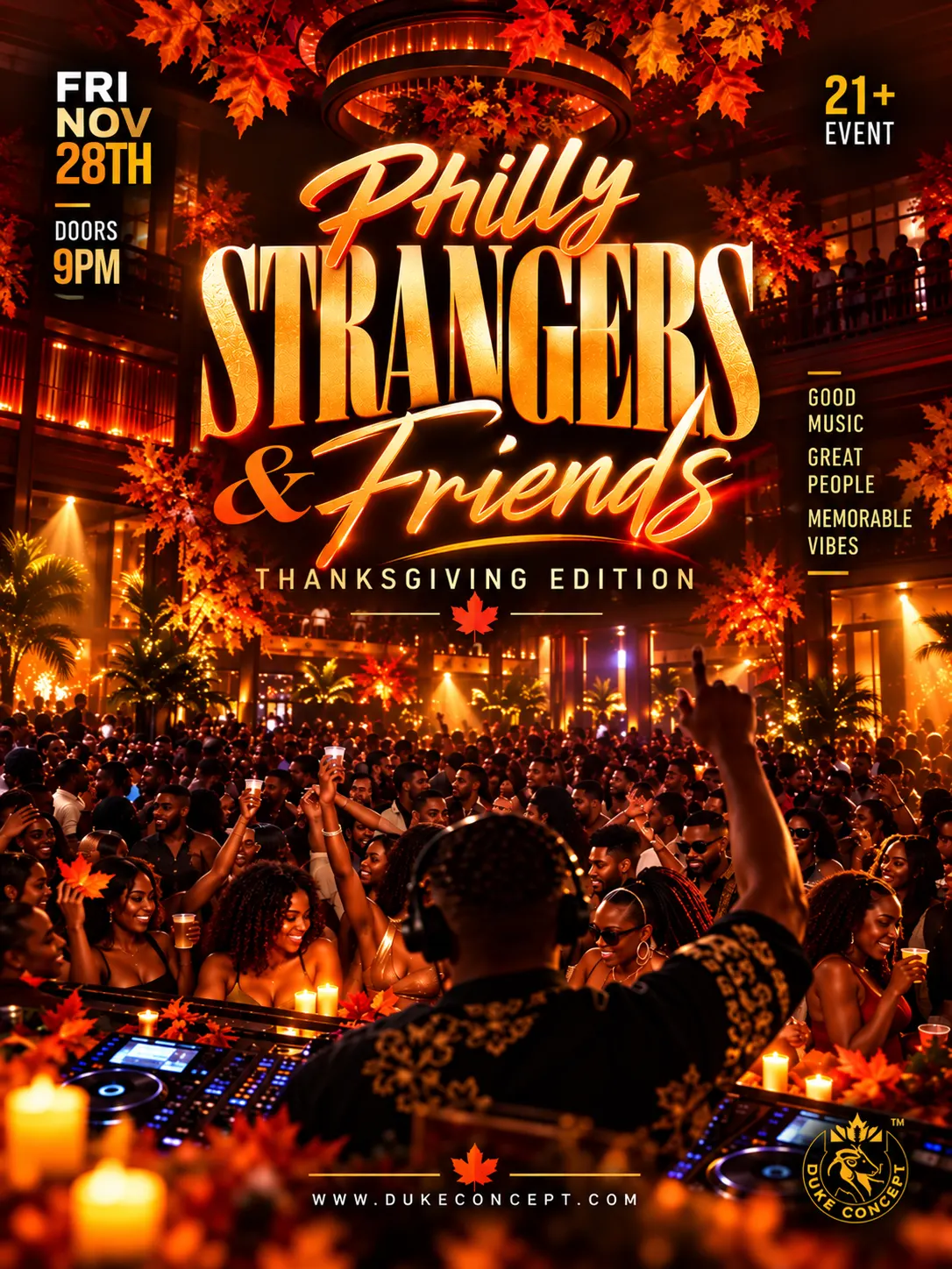 Strangers and Friends Philly (Thanksgiving Edition)